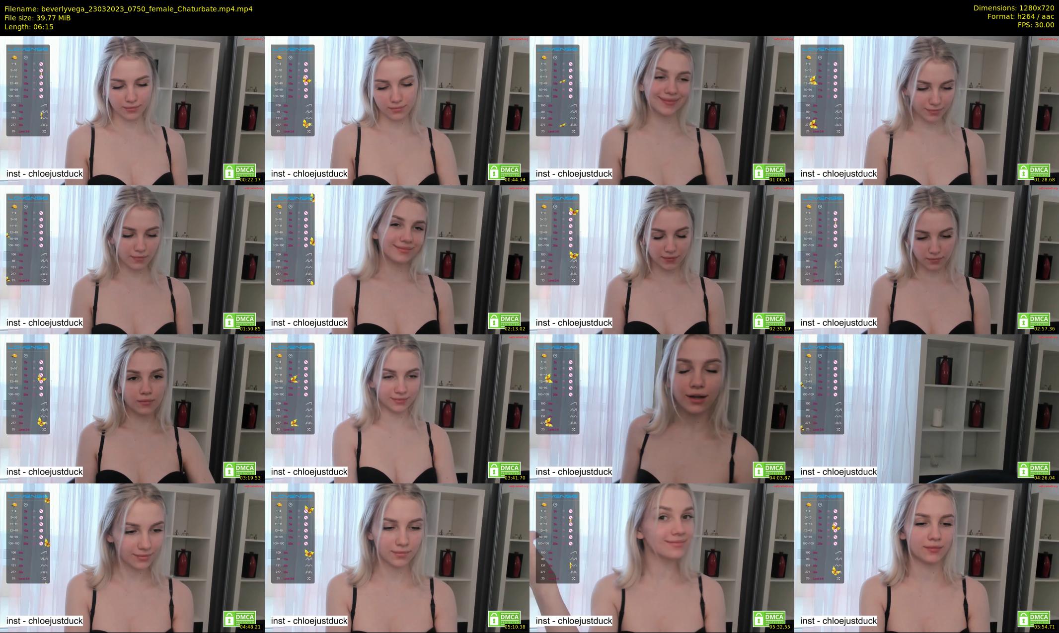 beverlyvega — 7 minute Chaturbate couple cam show recording, 720p, Mar 23, 2023
