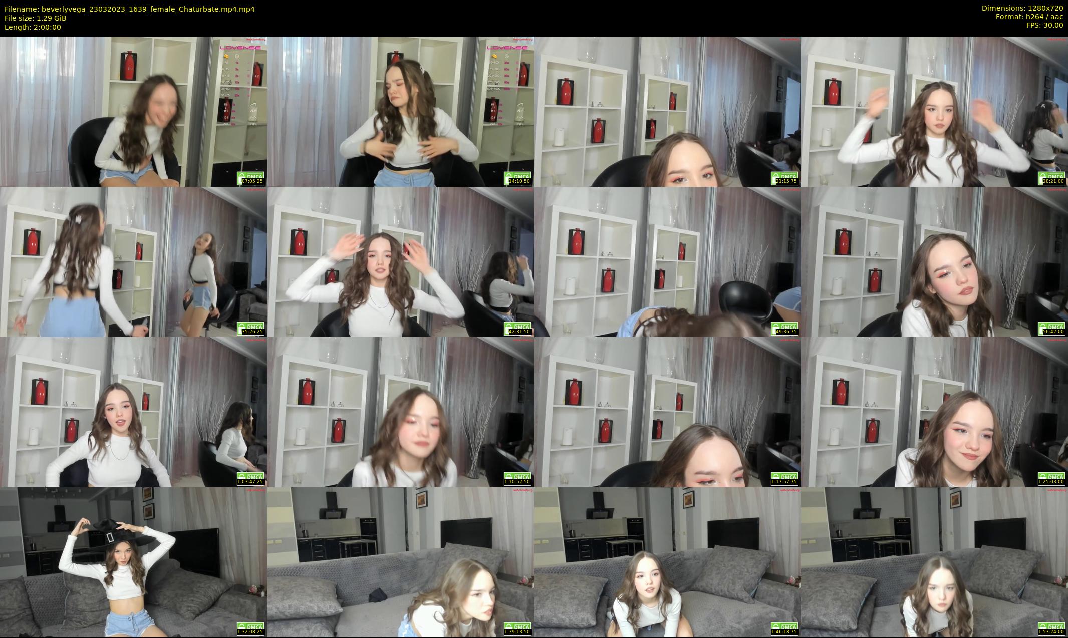 beverlyvega — 120 minute Chaturbate couple cam show recording, 720p, Mar 23, 2023