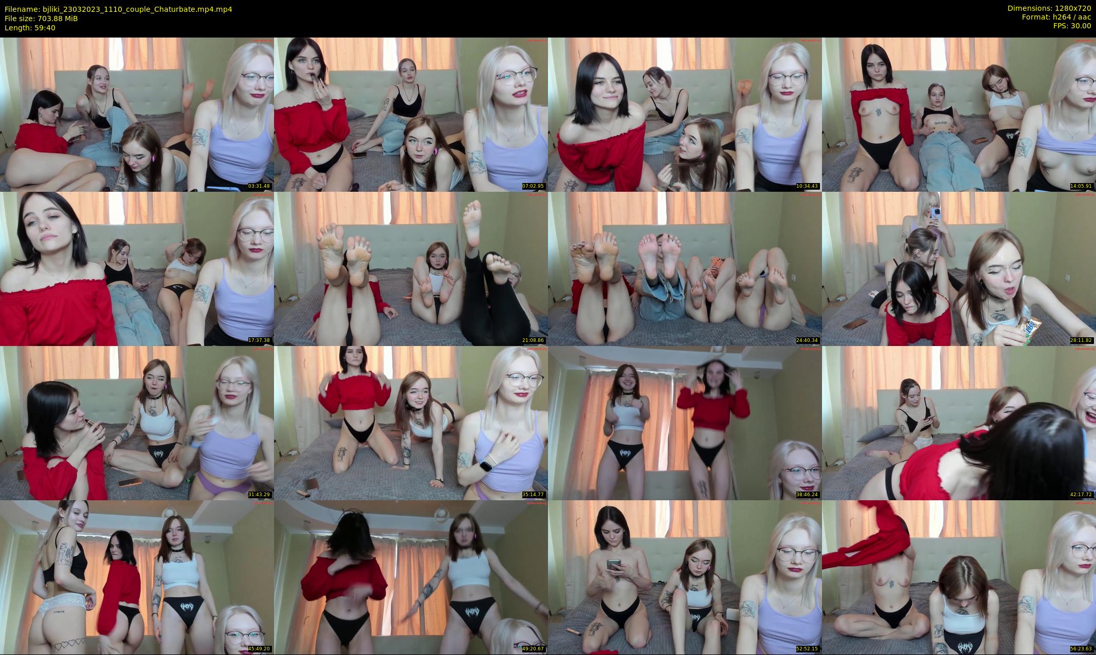 bjliki — 60 minute Chaturbate couple cam show recording, 720p, Mar 23, 2023