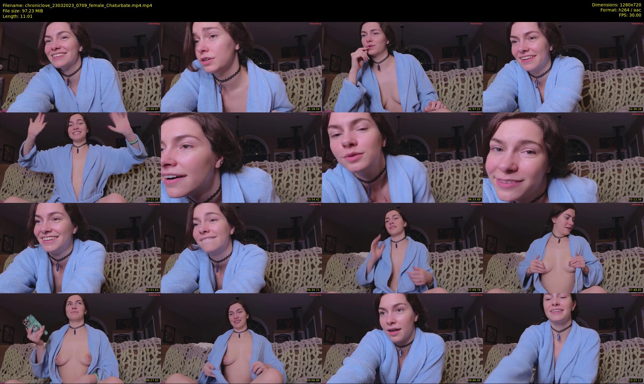 chroniclove — 12 minute Chaturbate female cam show recording, 720p, Mar 23, 2023