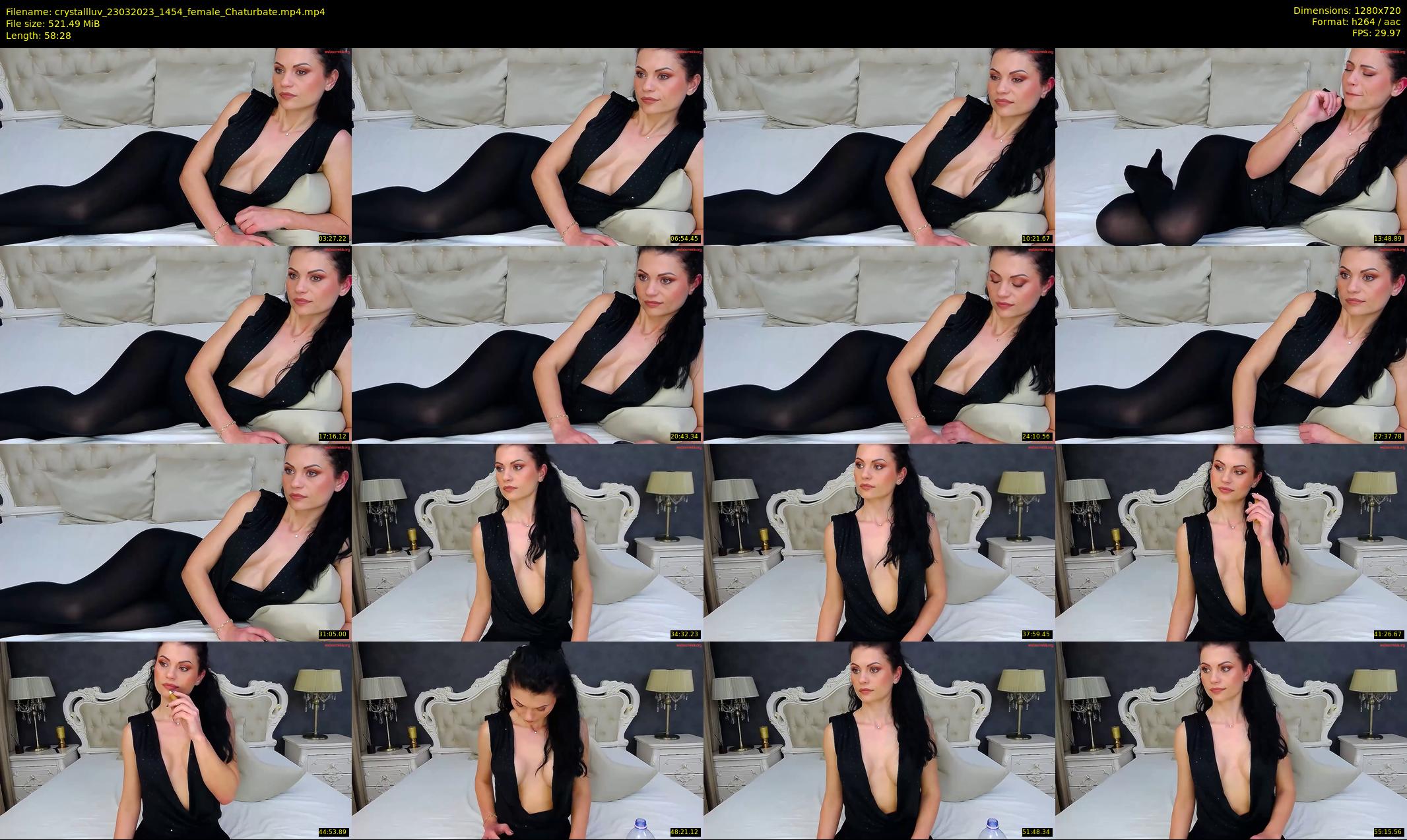 crystallluv — 59 minute Chaturbate female cam show recording, 720p, Mar 23, 2023
