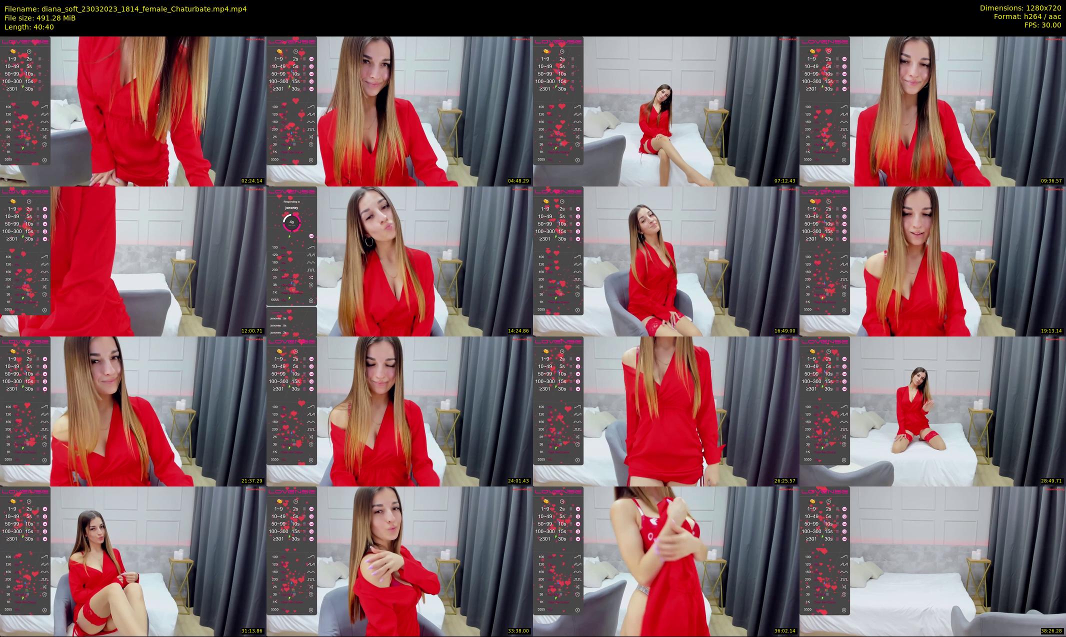 diana_soft — 41 minute Chaturbate female cam show recording, 720p, Mar 23, 2023