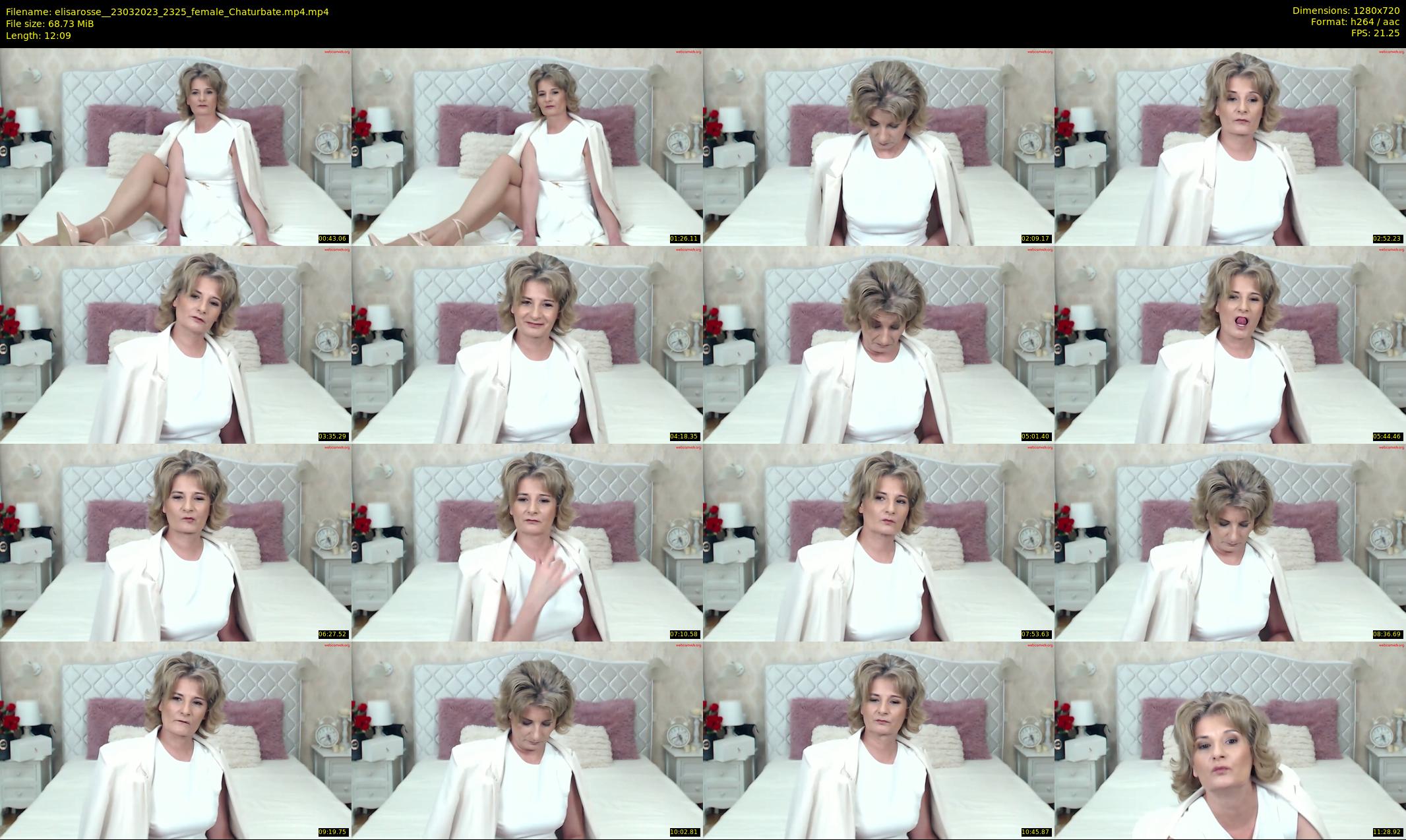 elisarosse_ — 13 minute Chaturbate female cam show recording, 720p, Mar 23, 2023