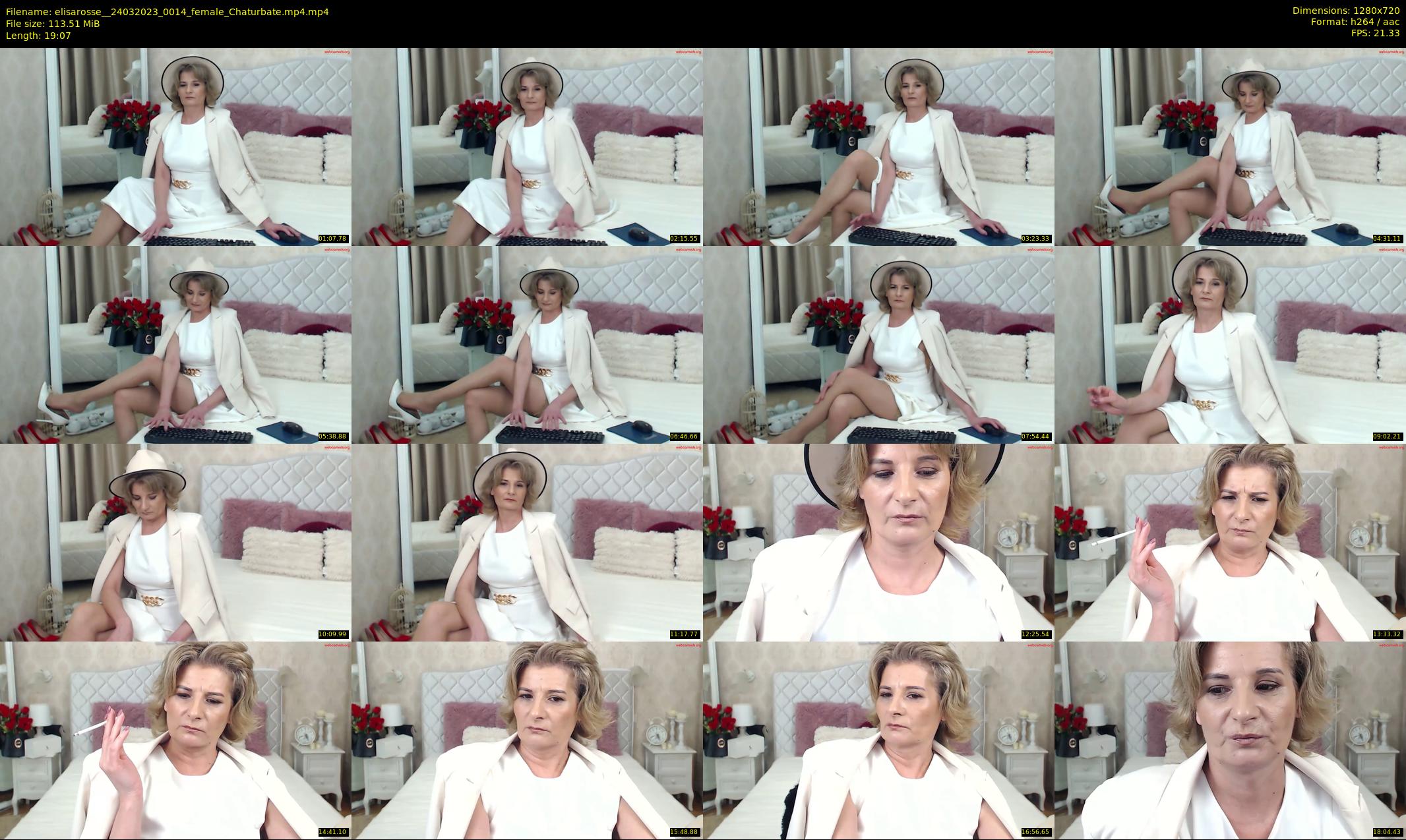 elisarosse_ — 20 minute Chaturbate female cam show recording, 720p, Mar 24, 2023
