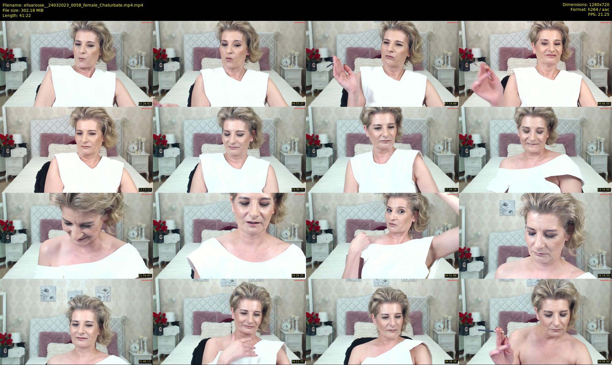 elisarosse_ — 42 minute Chaturbate female cam show recording, 720p, Mar 24, 2023