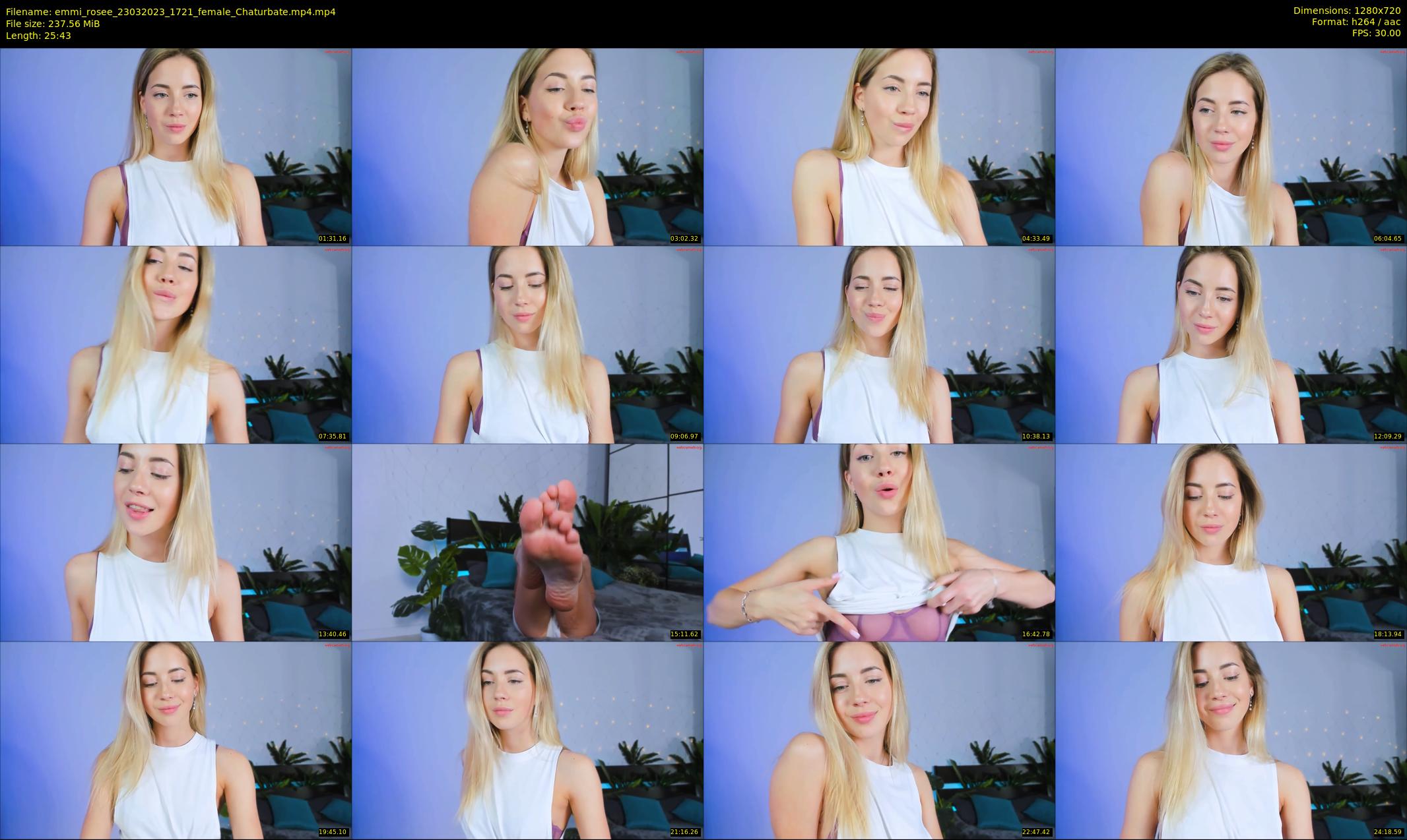 emmi_rosee — 26 minute Chaturbate female cam show recording, 720p, Mar 23, 2023
