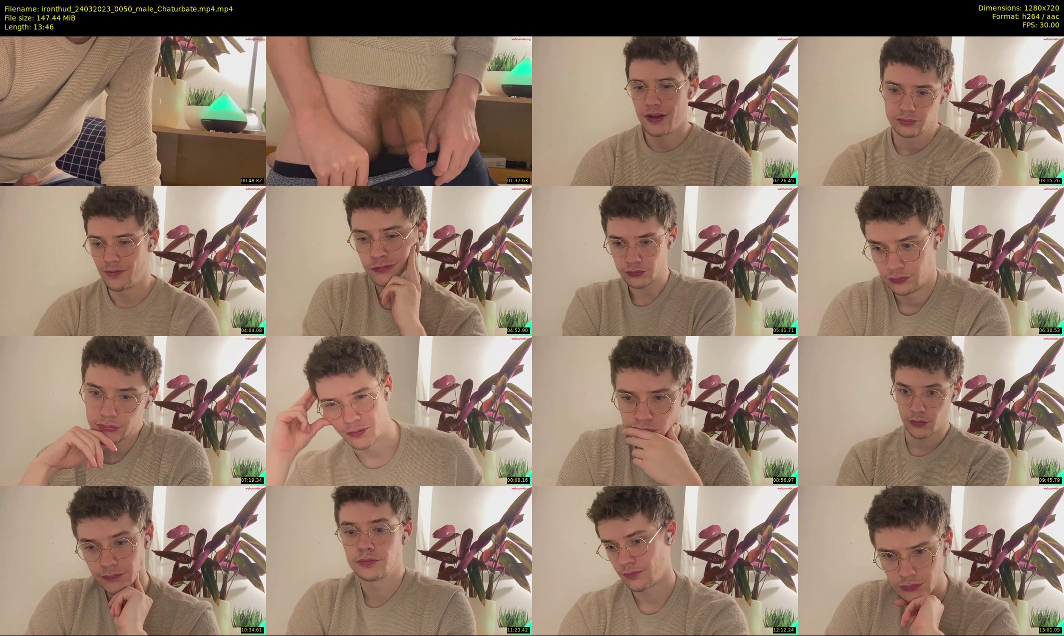 ironthud — 14 minute Chaturbate male cam show recording, 720p, Mar 24, 2023