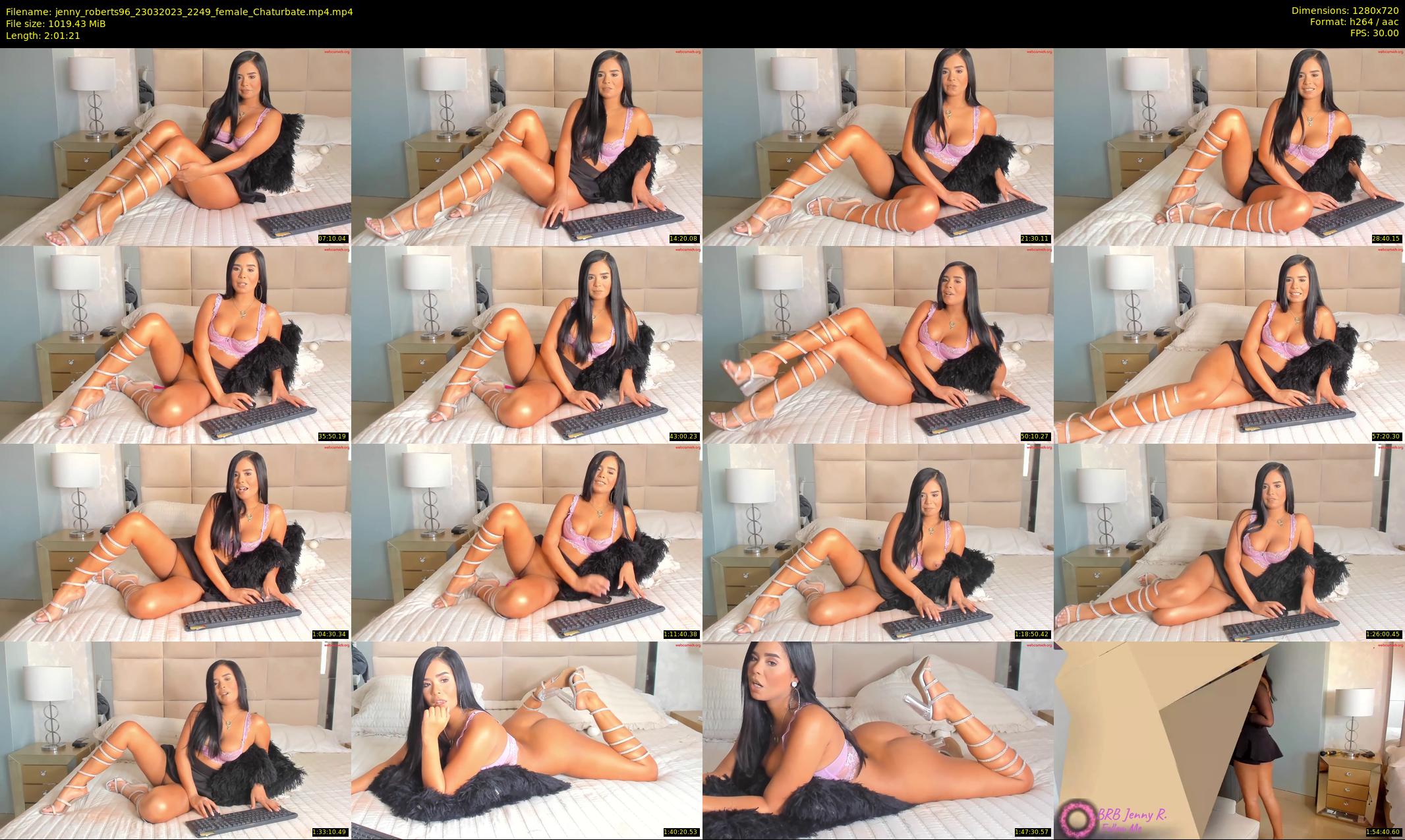 jenny_roberts96 — 122 minute Chaturbate female cam show recording, 720p, Mar 23, 2023