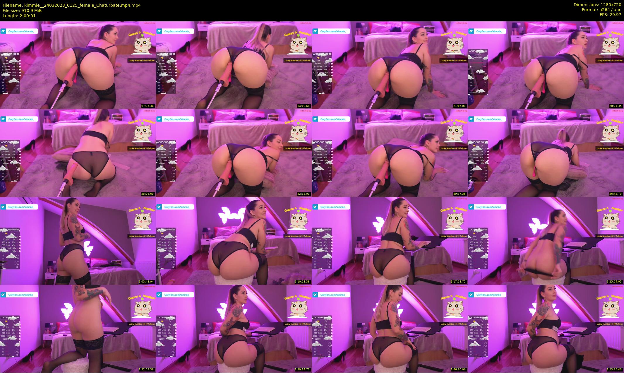 kimmie_ — 121 minute Chaturbate female cam show recording, 720p, Mar 24, 2023