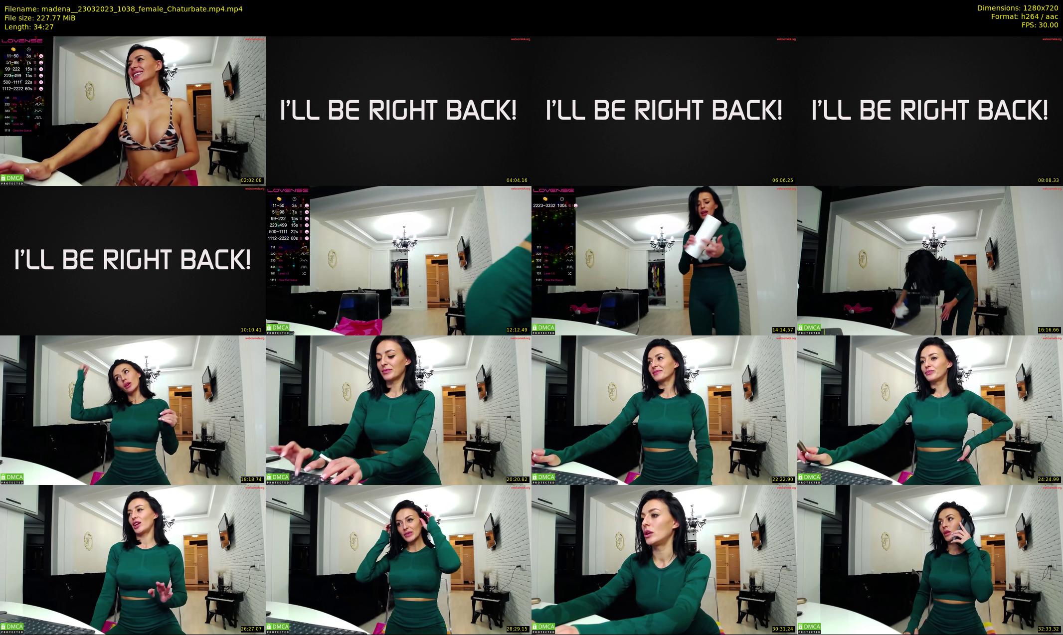 madena_ — 35 minute Chaturbate female cam show recording, 720p, Mar 23, 2023