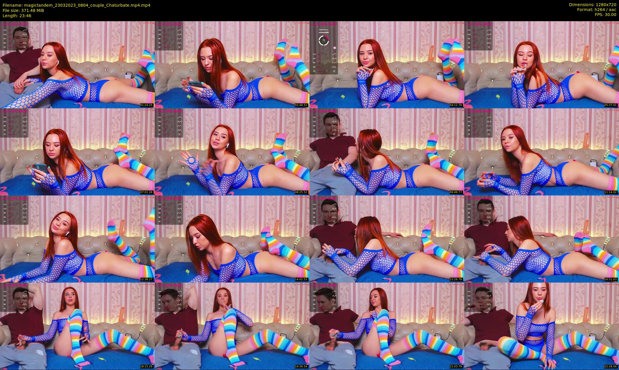 magictandem — 24 minute Chaturbate couple cam show recording, 720p, Mar 23, 2023