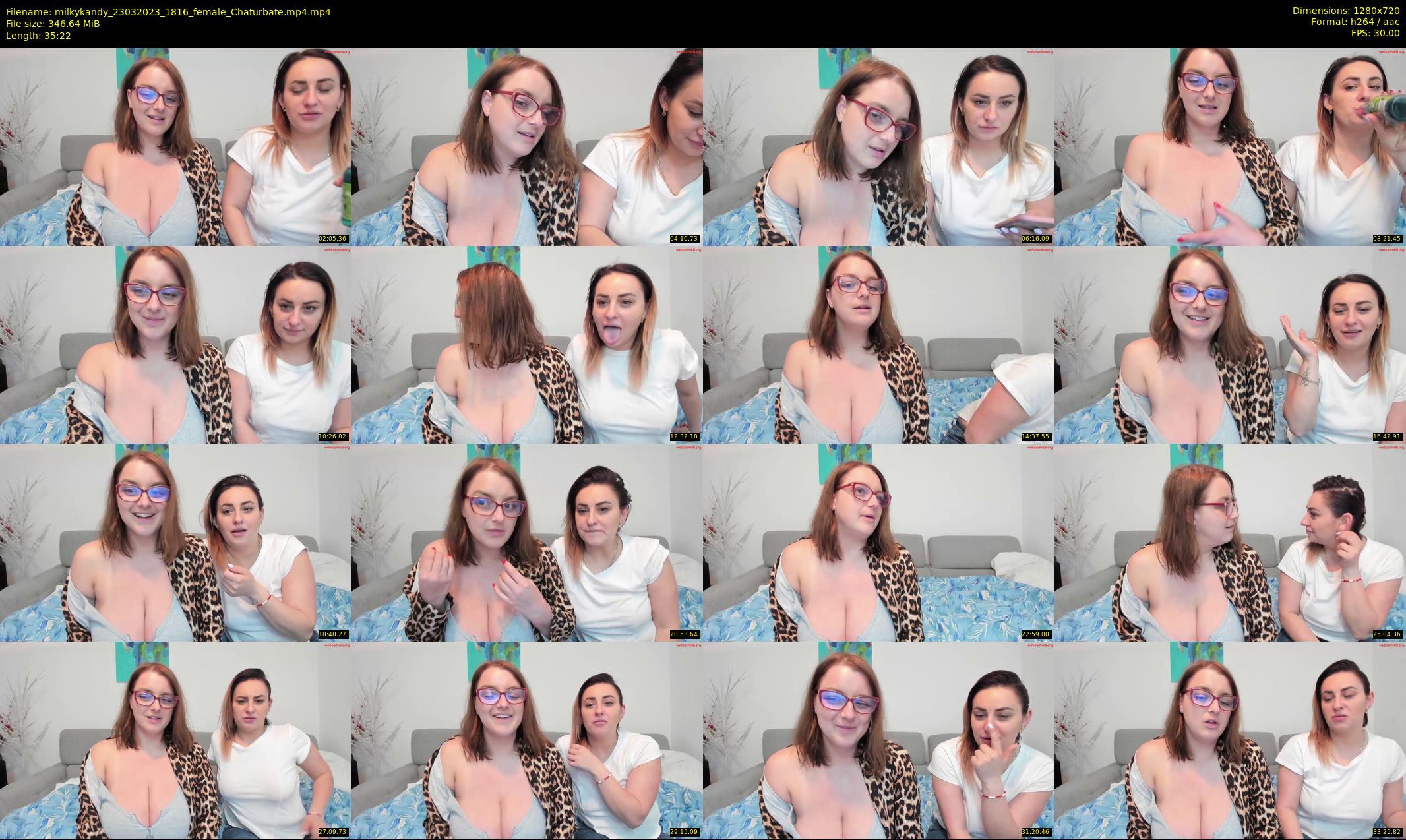 milkykandy — 36 minute Chaturbate female cam show recording, 720p, Mar 23, 2023