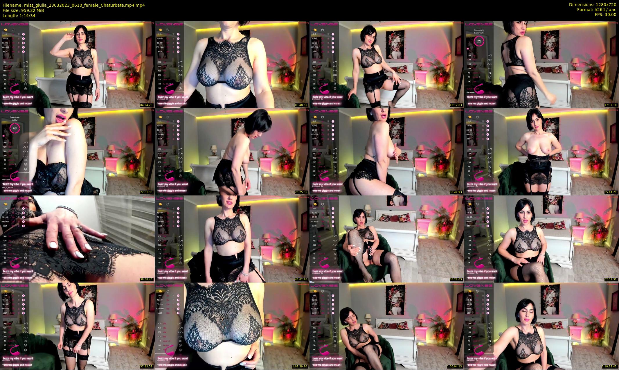 miss_giulia — 75 minute Chaturbate female cam show recording, 720p, Mar 23, 2023