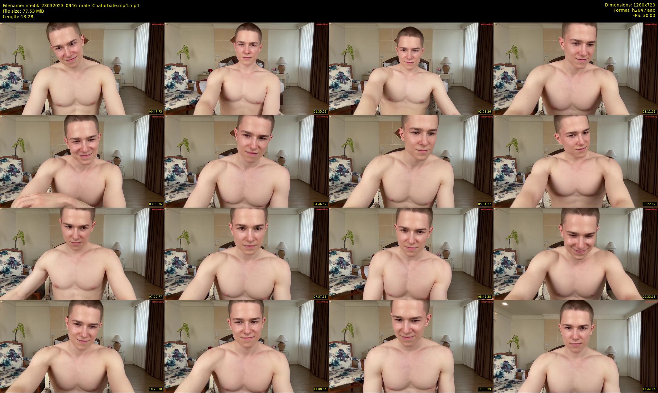nfeibk — 14 minute Chaturbate male cam show recording, 720p, Mar 23, 2023