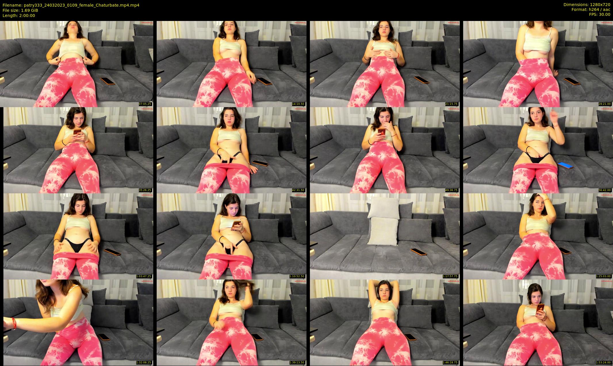 patry333 — 120 minute Chaturbate female cam show recording, 720p, Mar 24, 2023
