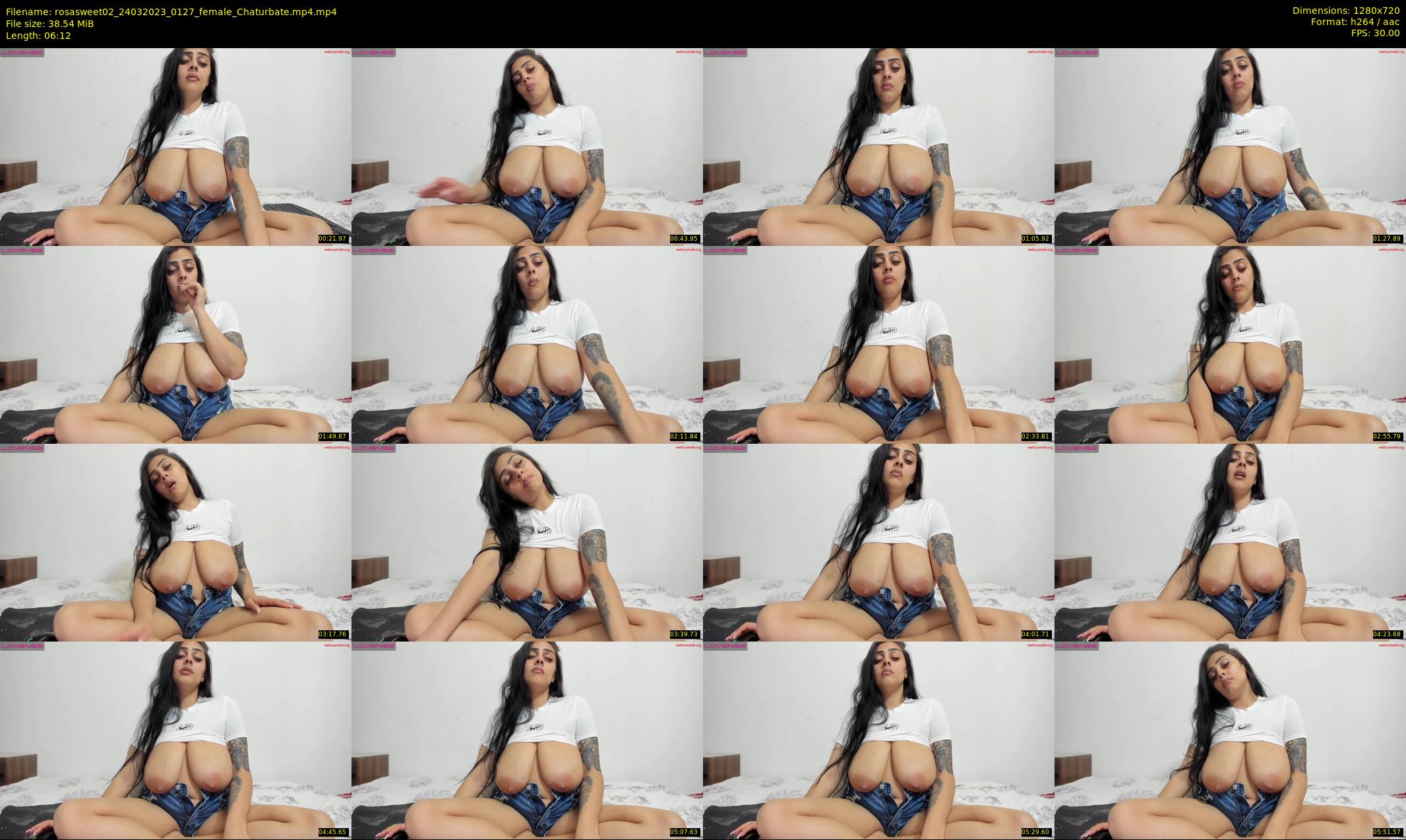 rosasweet02 — 7 minute Chaturbate female cam show recording, 720p, Mar 24, 2023
