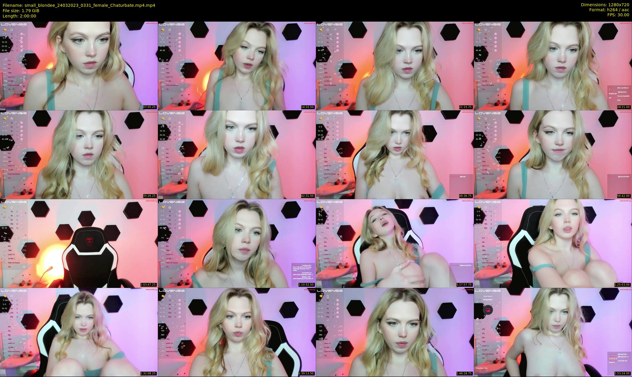 small_blondee — 120 minute Chaturbate female cam show recording, 720p, Mar 24, 2023