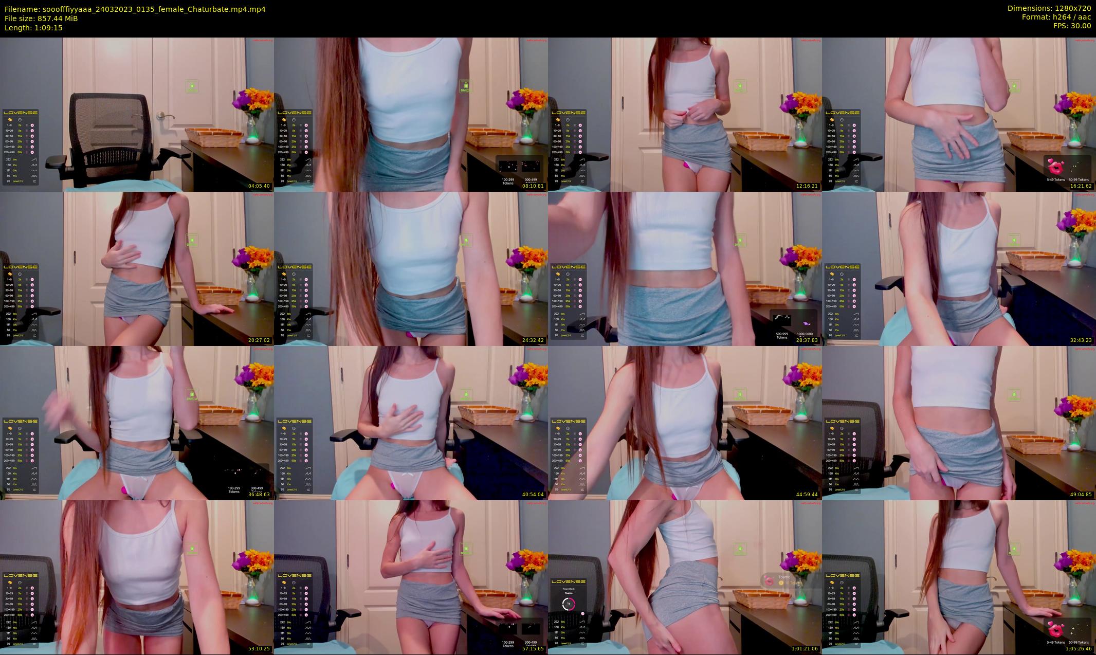 sooofffiyyaaa — 70 minute Chaturbate female cam show recording, 720p, Mar 24, 2023