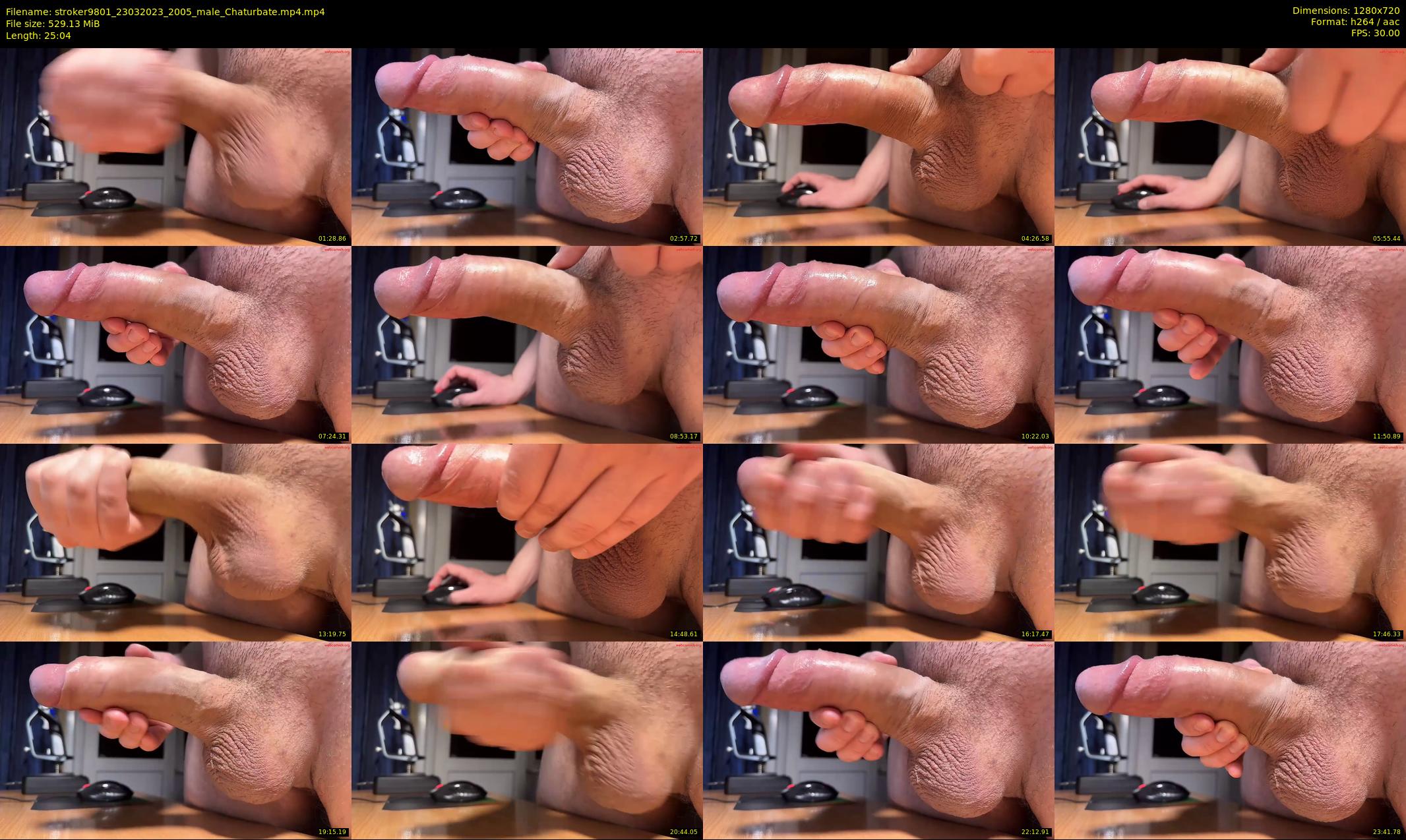 stroker9801 — 26 minute Chaturbate male cam show recording, 720p, Mar 23, 2023