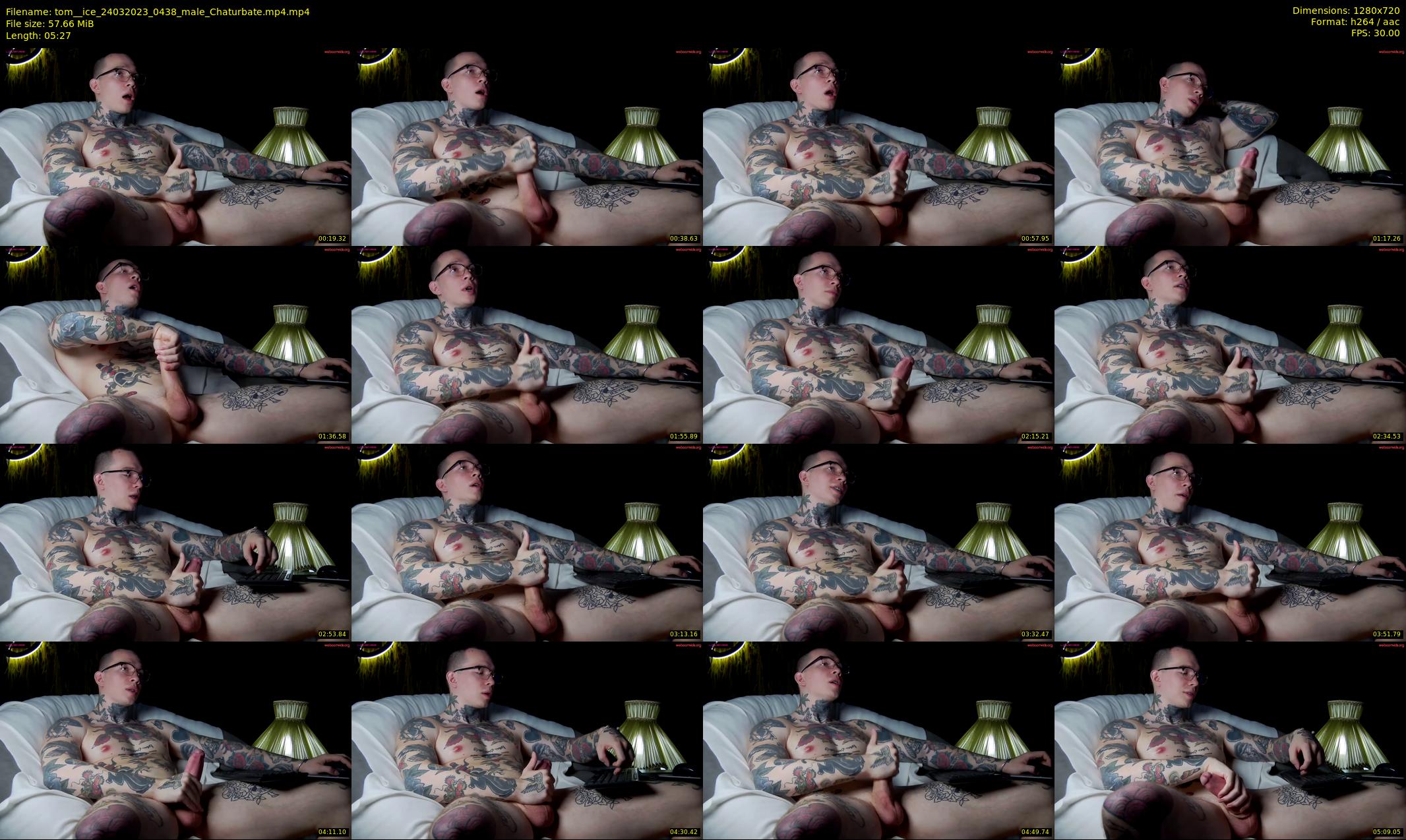 tom__ice — 6 minute Chaturbate male cam show recording, 720p, Mar 24, 2023