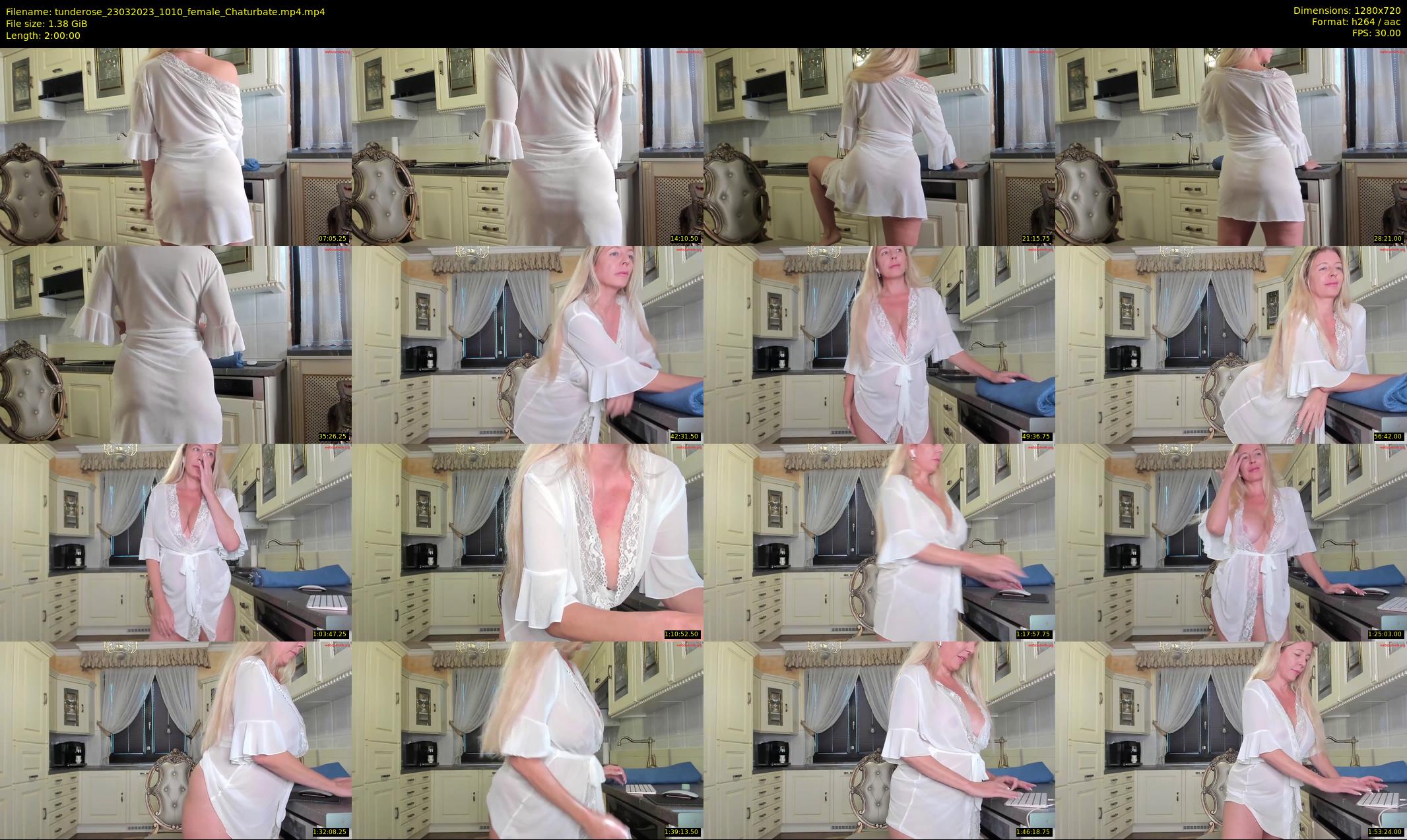 tunderose — 120 minute Chaturbate female cam show recording, 720p, Mar 23, 2023