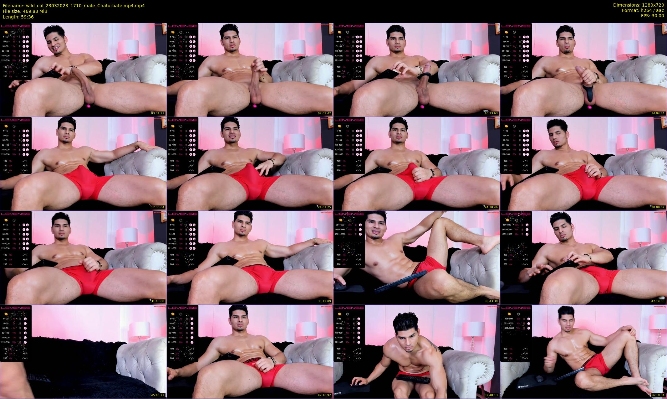 wild_col — 60 minute Chaturbate male cam show recording, 720p, Mar 23, 2023