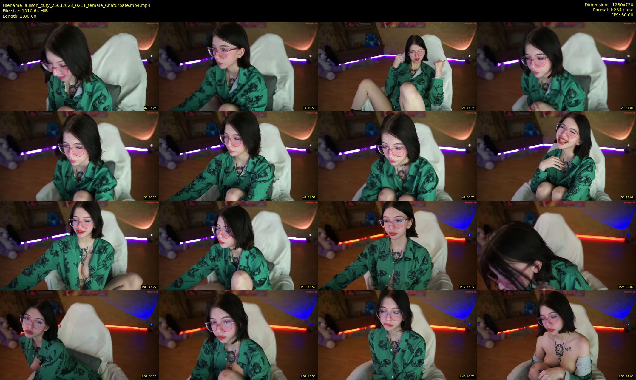 allison_cuty — 120 minute Chaturbate female cam show recording, 720p, Mar 25, 2023