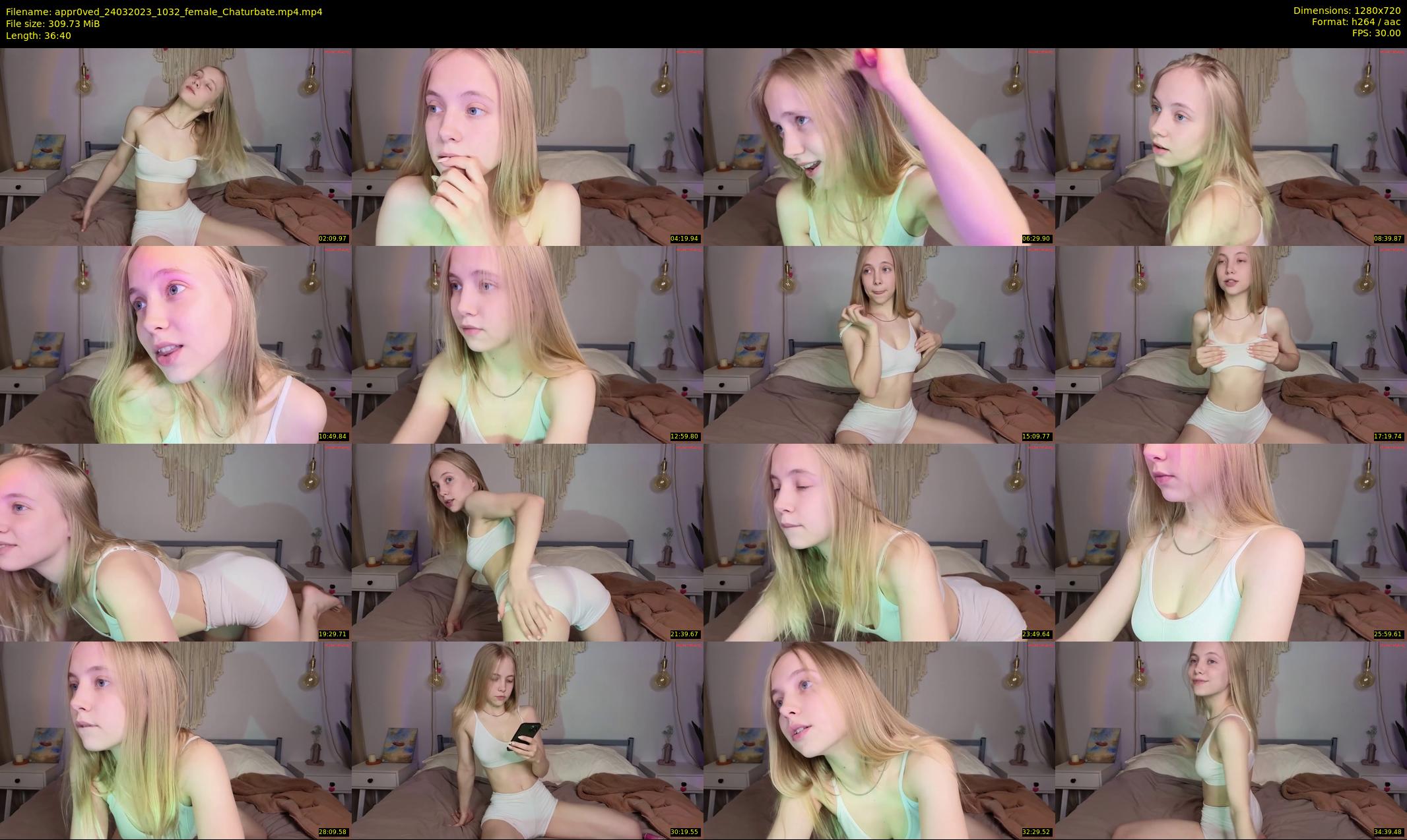 appr0ved — 37 minute Chaturbate female cam show recording, 720p, Mar 24, 2023