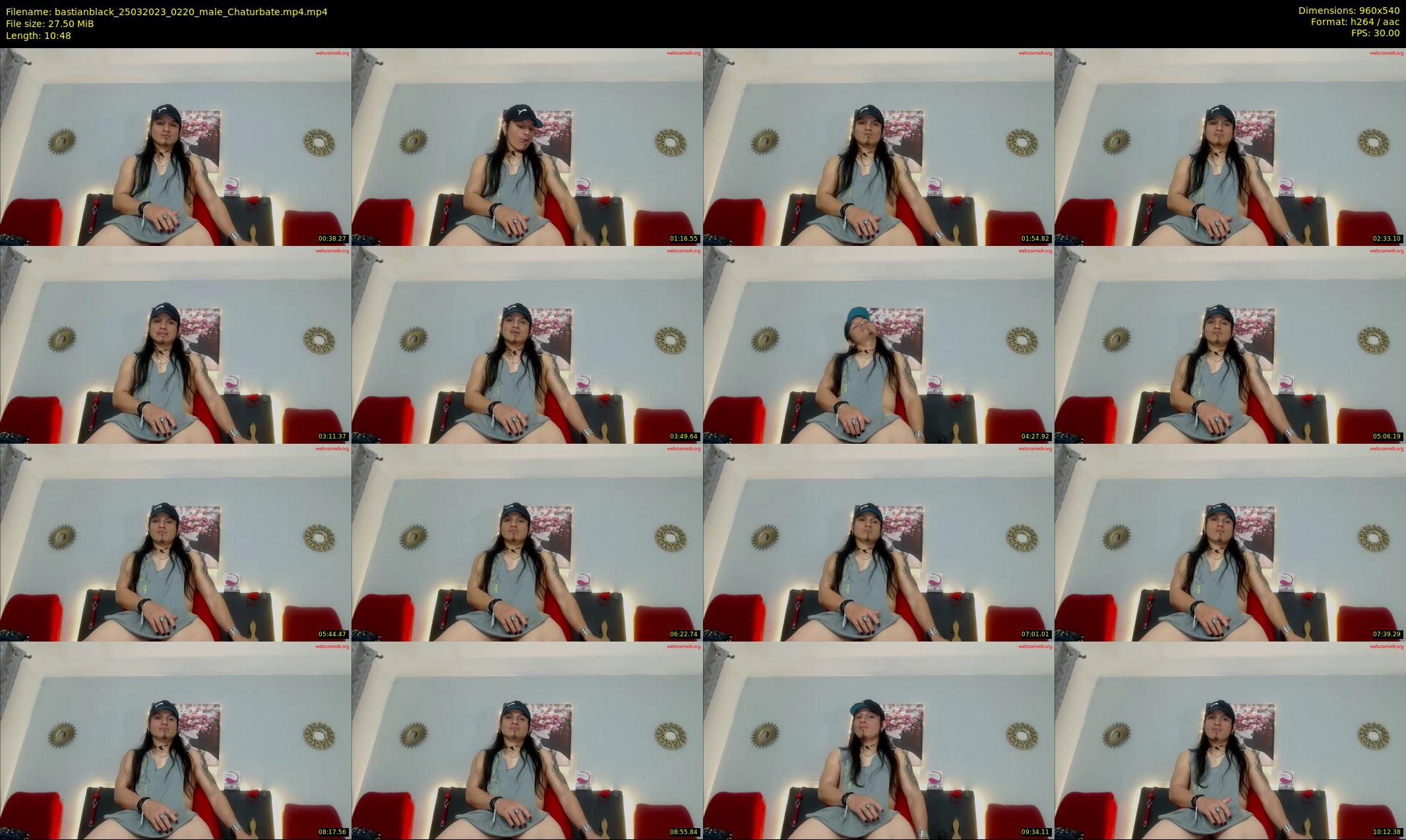 bastianblack — 11 minute Chaturbate male cam show recording, 480p, Mar 25, 2023