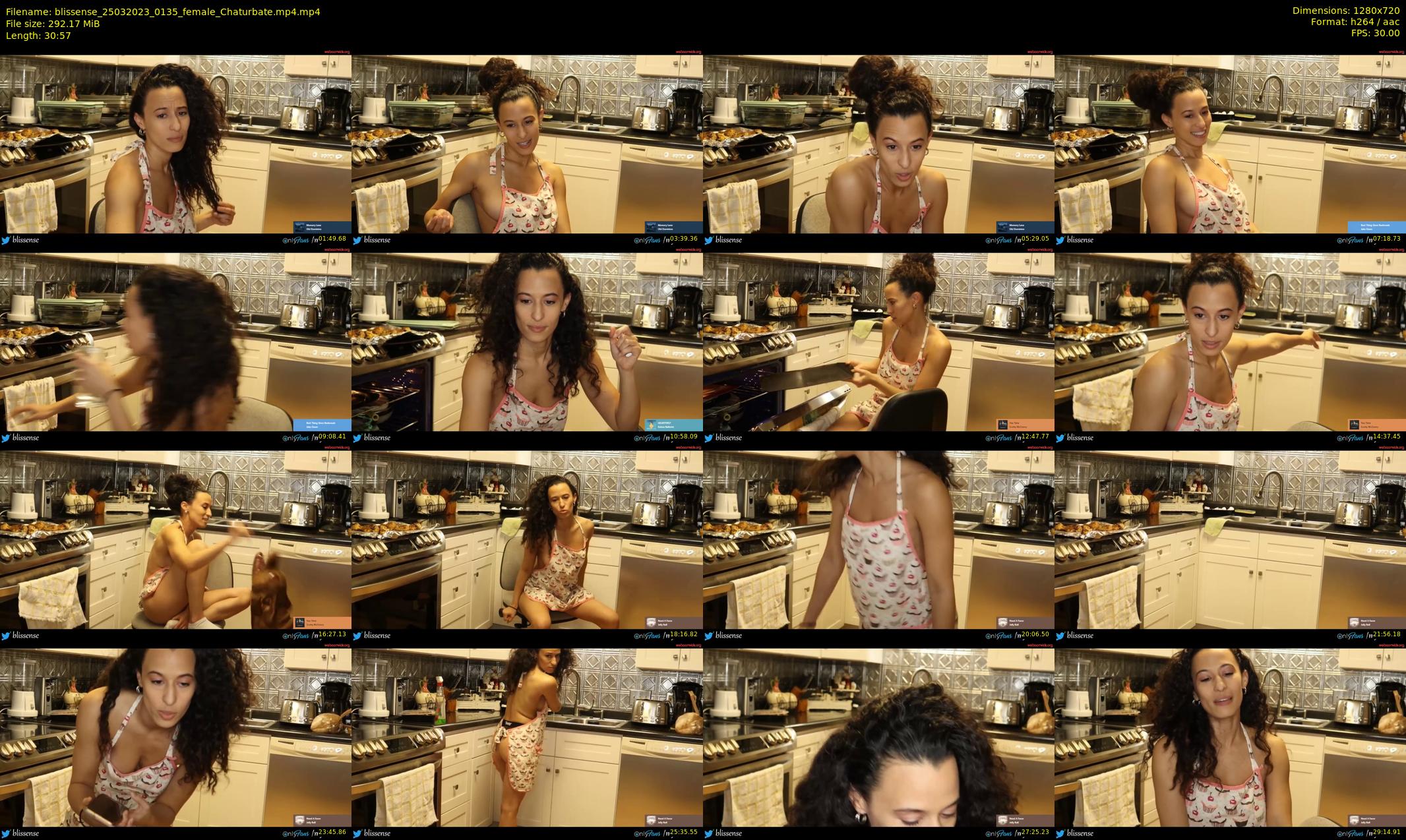 blissense — 31 minute Chaturbate female cam show recording, 720p, Mar 25, 2023