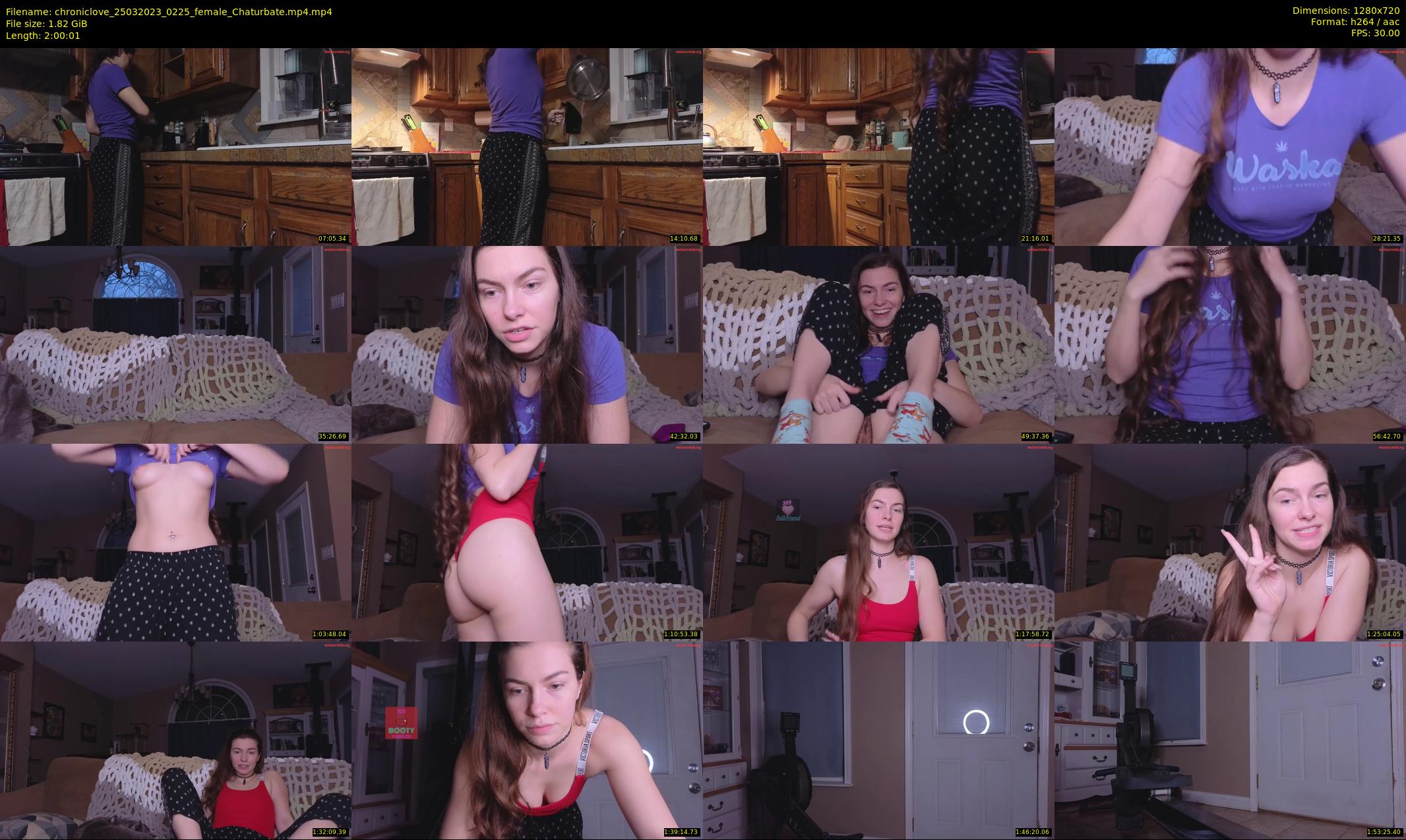 chroniclove — 121 minute Chaturbate female cam show recording, 720p, Mar 25, 2023