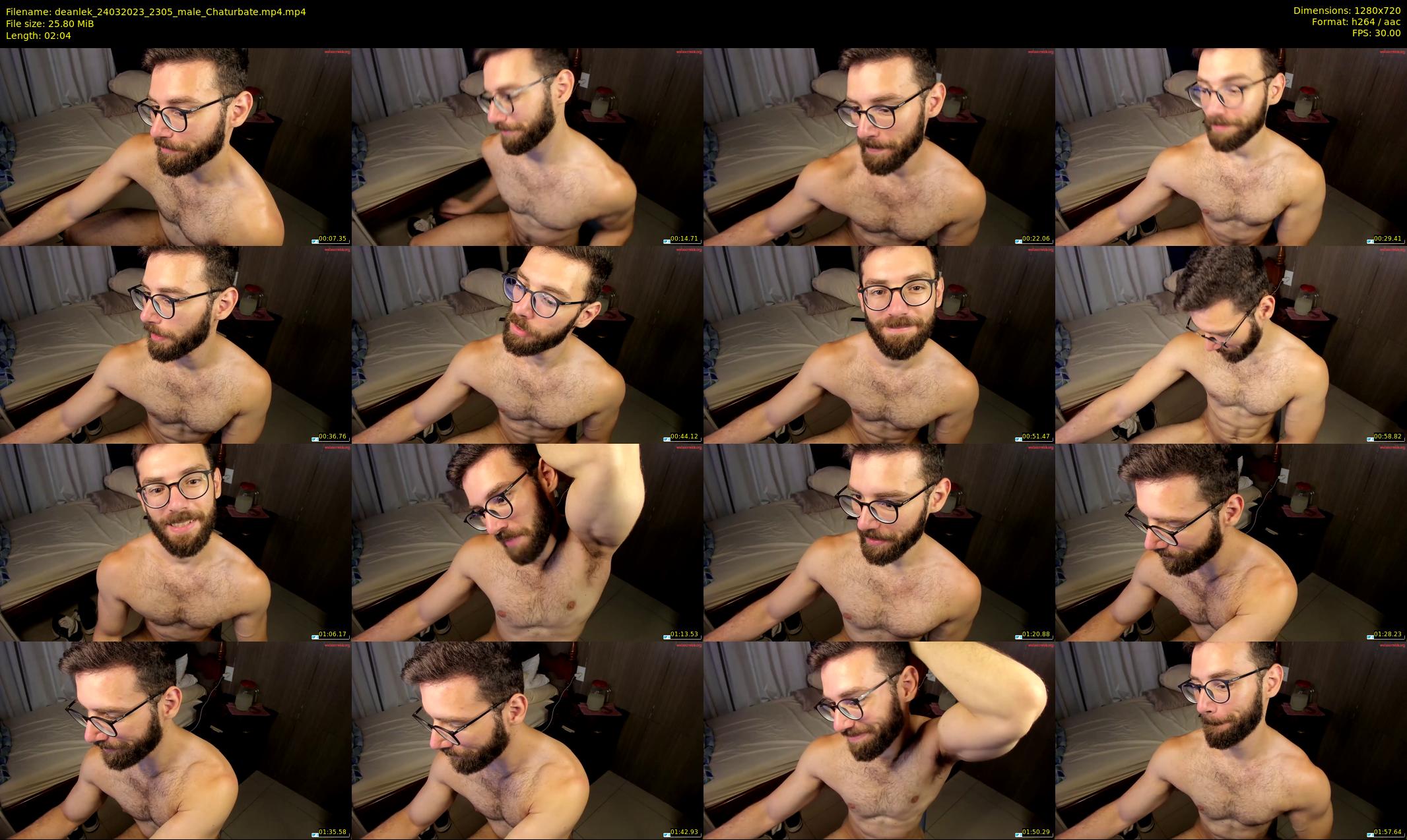 deanlek — 3 minute Chaturbate male cam show recording, 720p, Mar 24, 2023