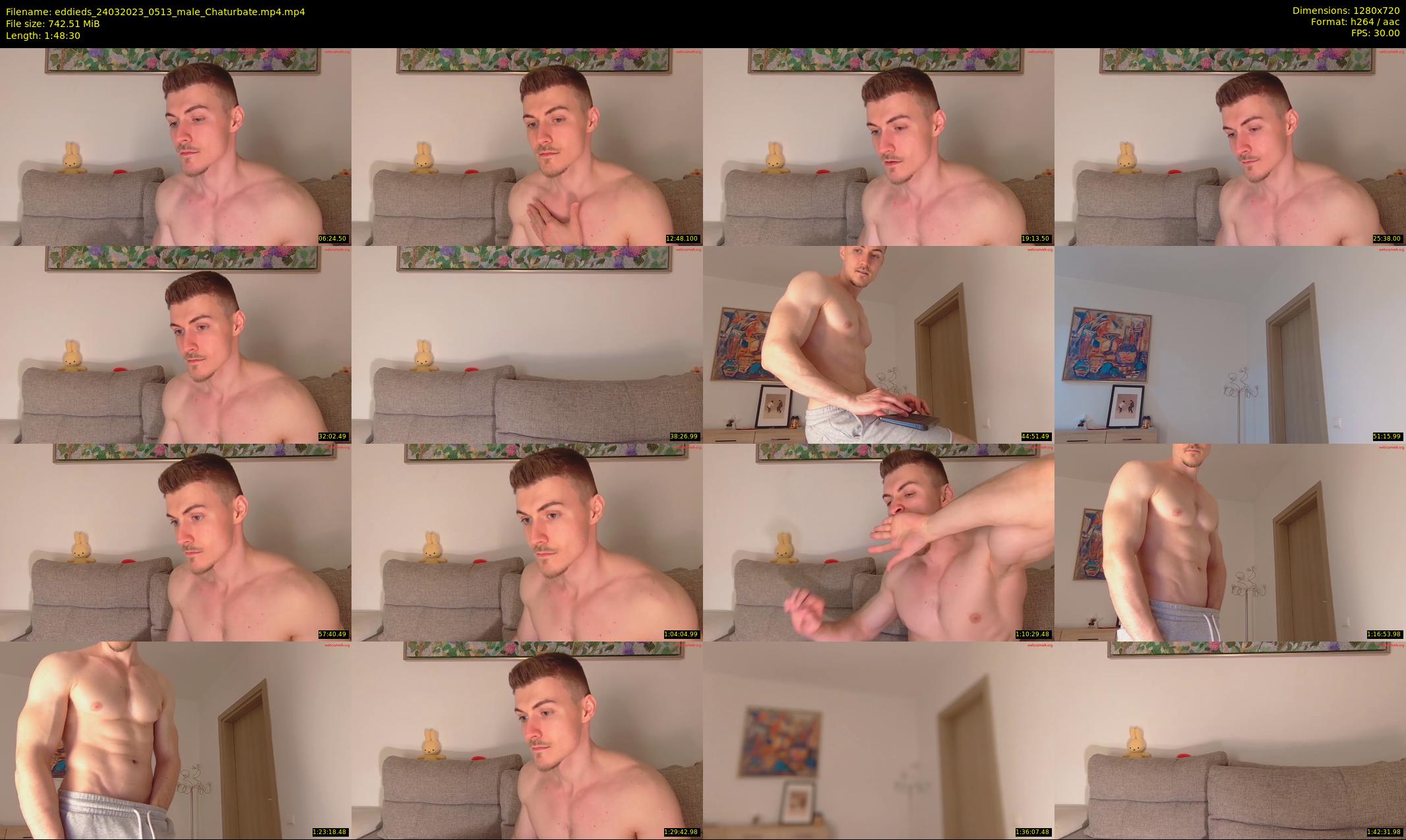 eddieds — 109 minute Chaturbate male cam show recording, 720p, Mar 24, 2023