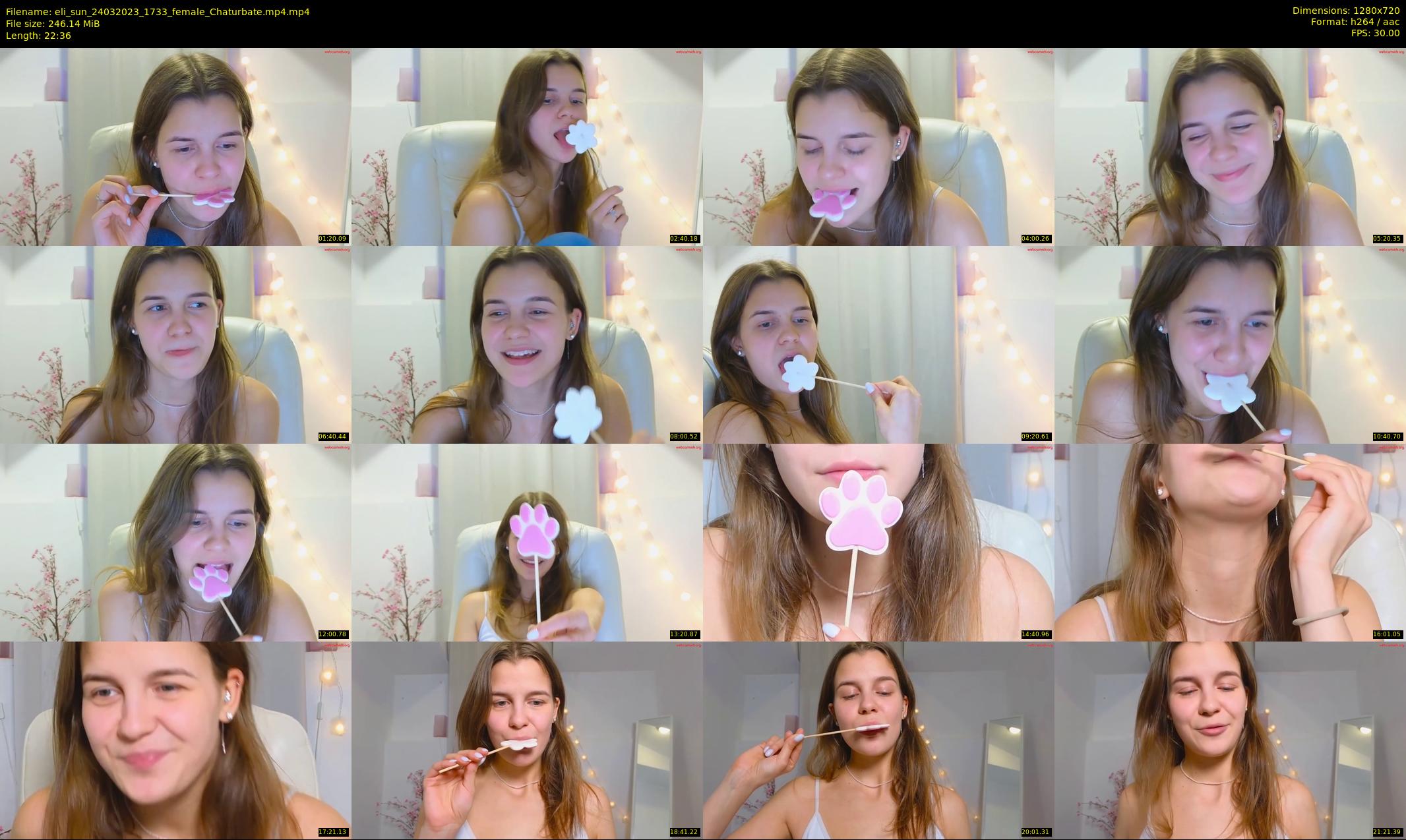 eli_sun — 23 minute Chaturbate female cam show recording, 720p, Mar 24, 2023