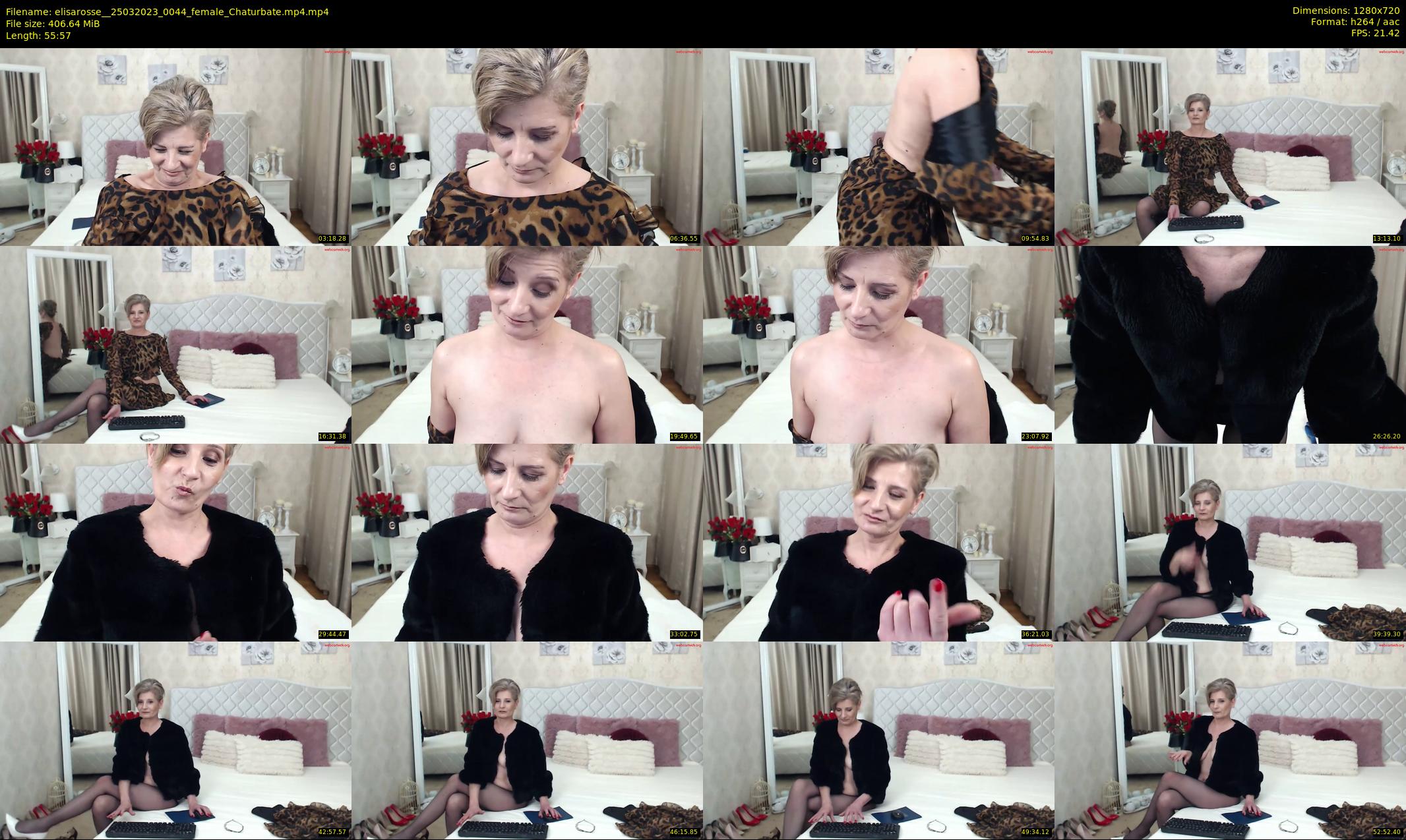 elisarosse_ — 56 minute Chaturbate female cam show recording, 720p, Mar 25, 2023