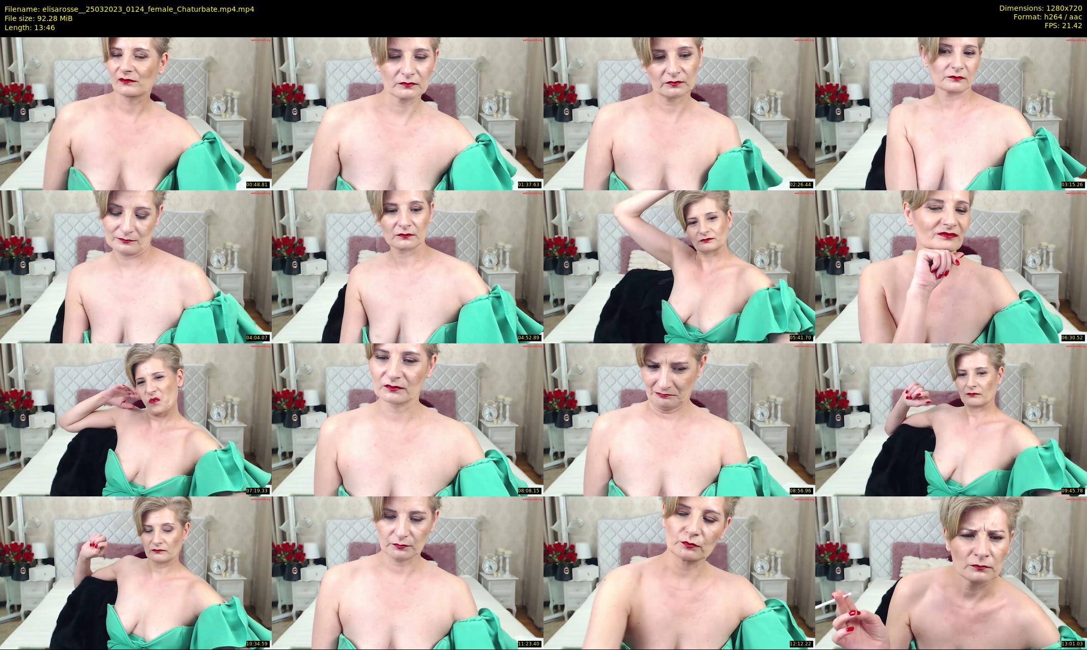 elisarosse_ — 14 minute Chaturbate female cam show recording, 720p, Mar 25, 2023