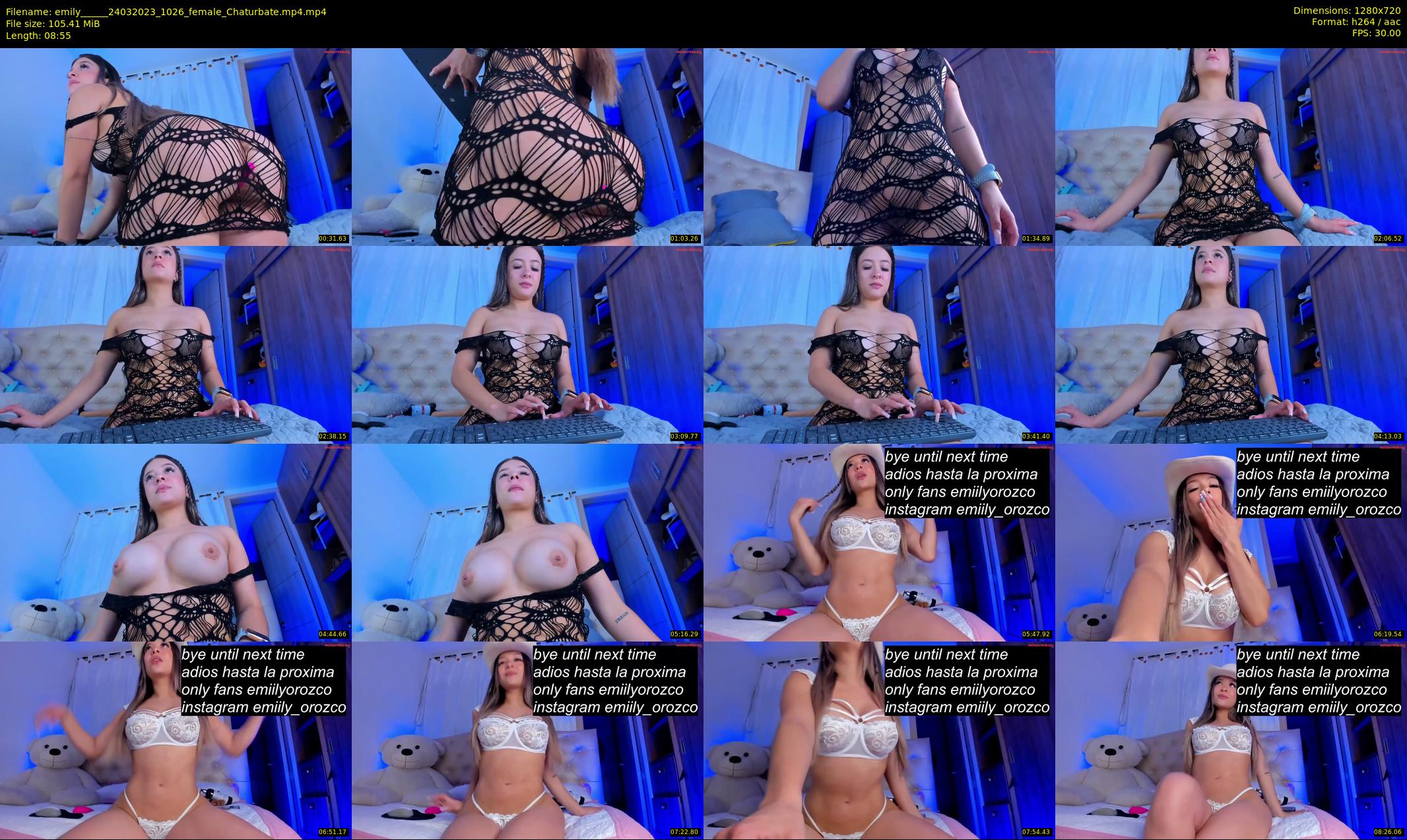 emily_____ — 9 minute Chaturbate female cam show recording, 720p, Mar 24, 2023