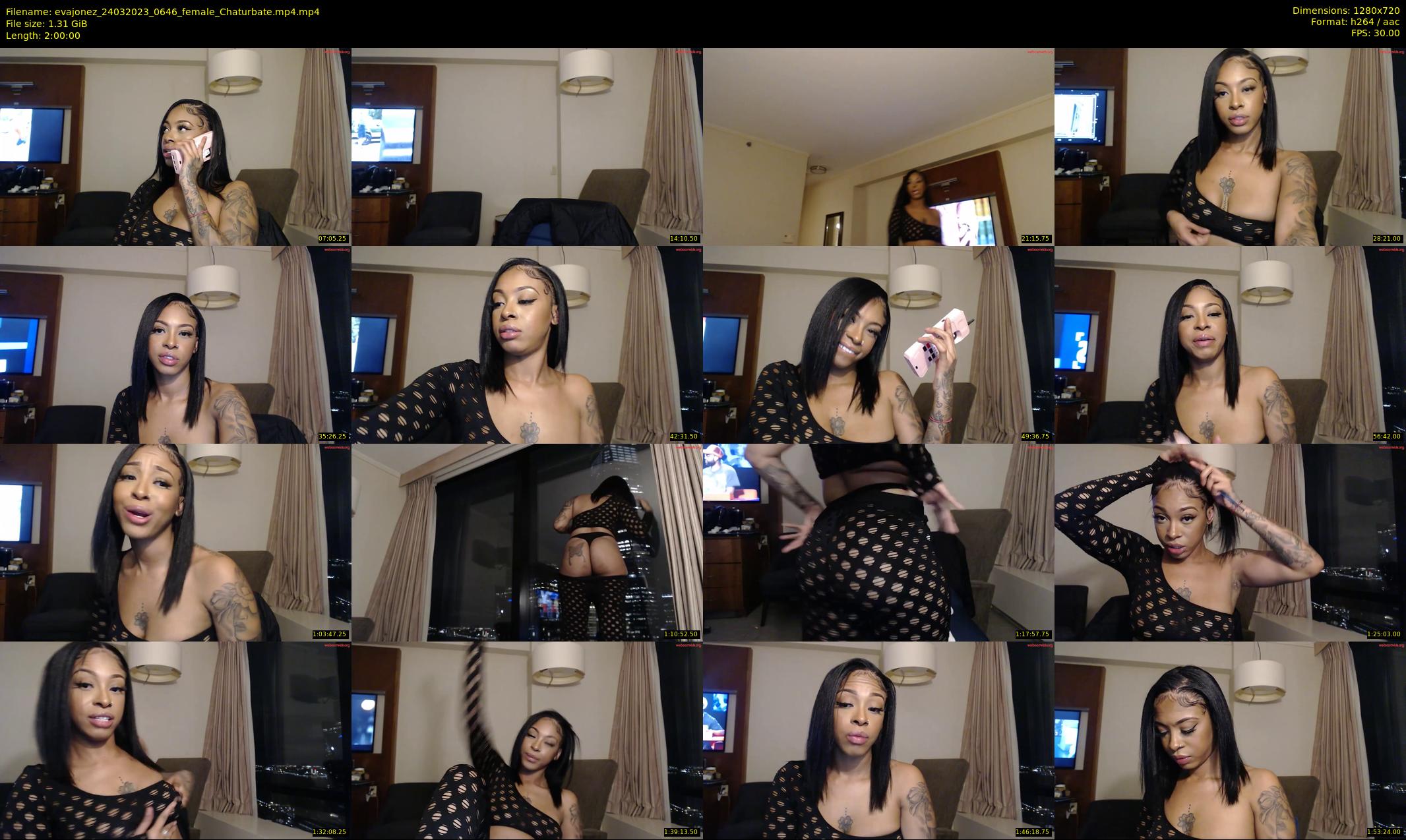 evajonez — 120 minute Chaturbate female cam show recording, 720p, Mar 24, 2023
