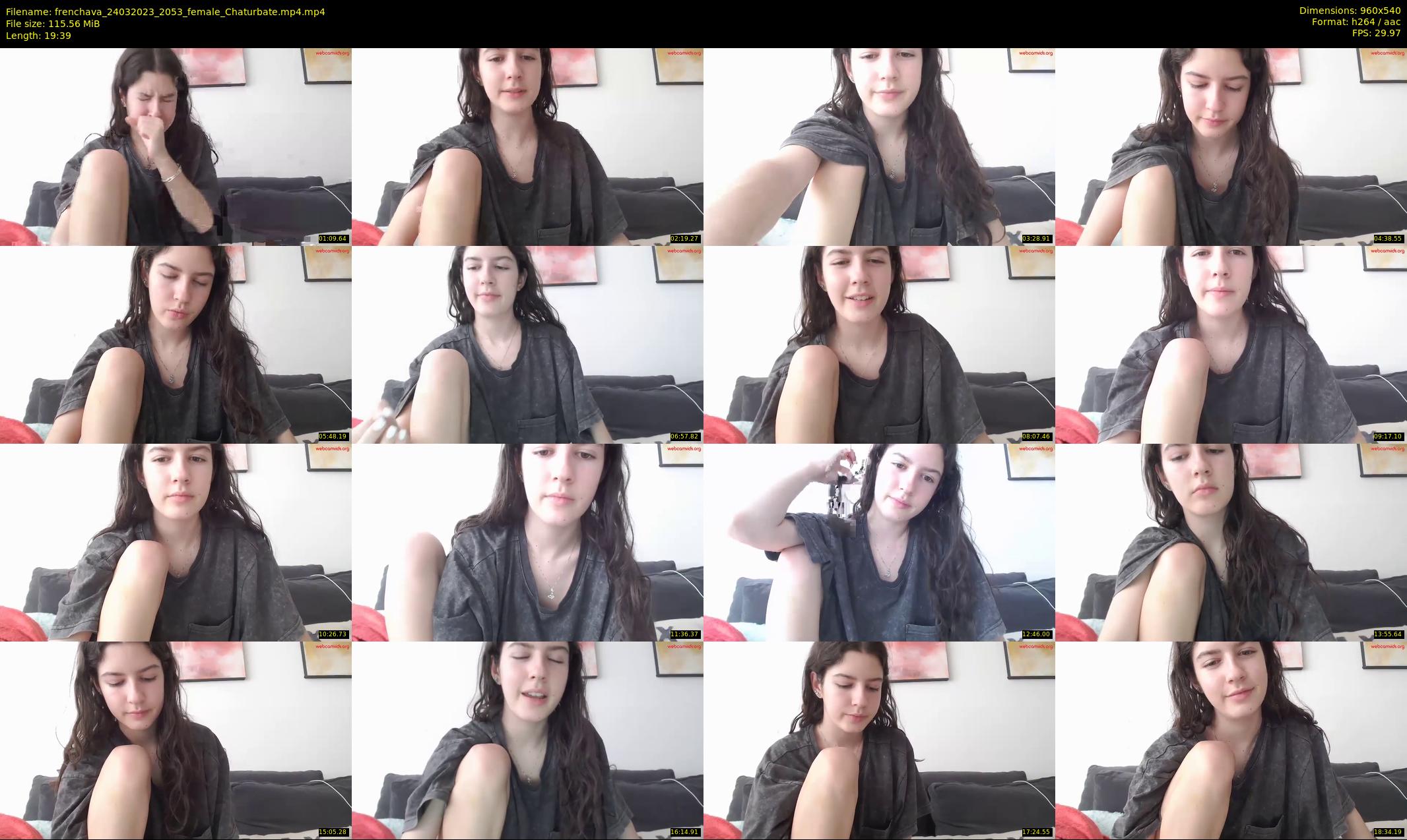 frenchava — 20 minute Chaturbate female cam show recording, 480p, Mar 24, 2023