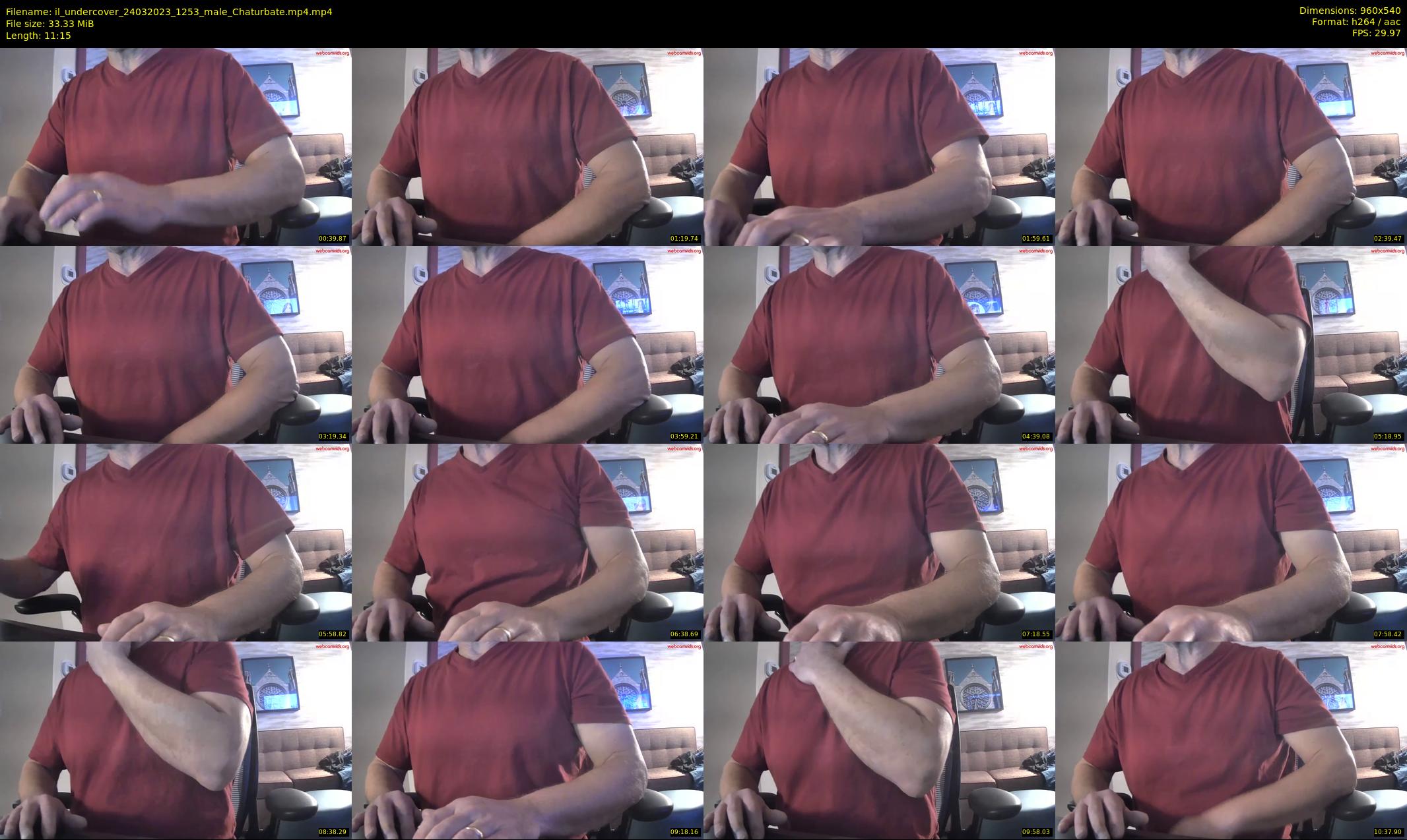 il_undercover — 12 minute Chaturbate male cam show recording, 480p, Mar 24, 2023
