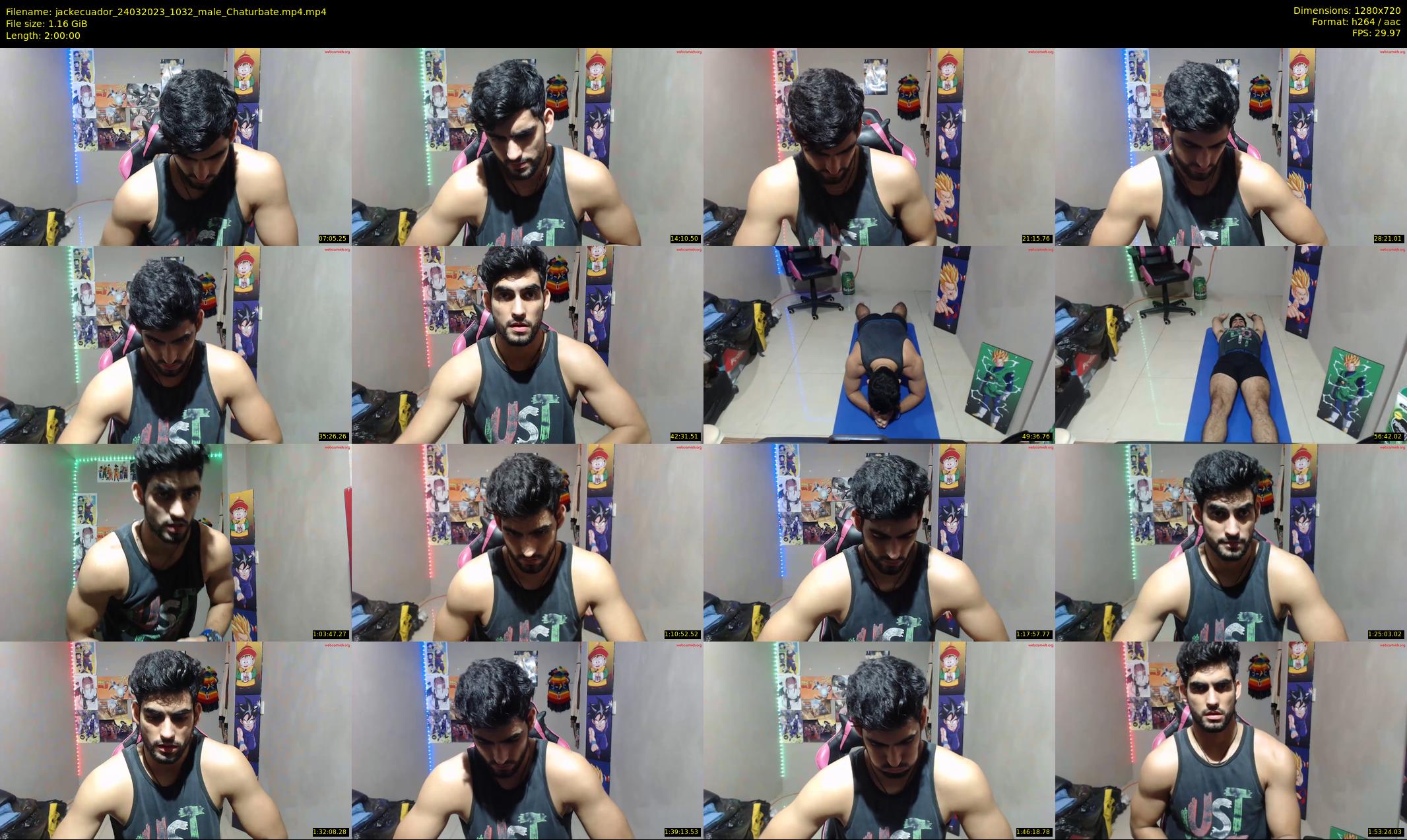 jackecuador — 120 minute Chaturbate male cam show recording, 720p, Mar 24, 2023