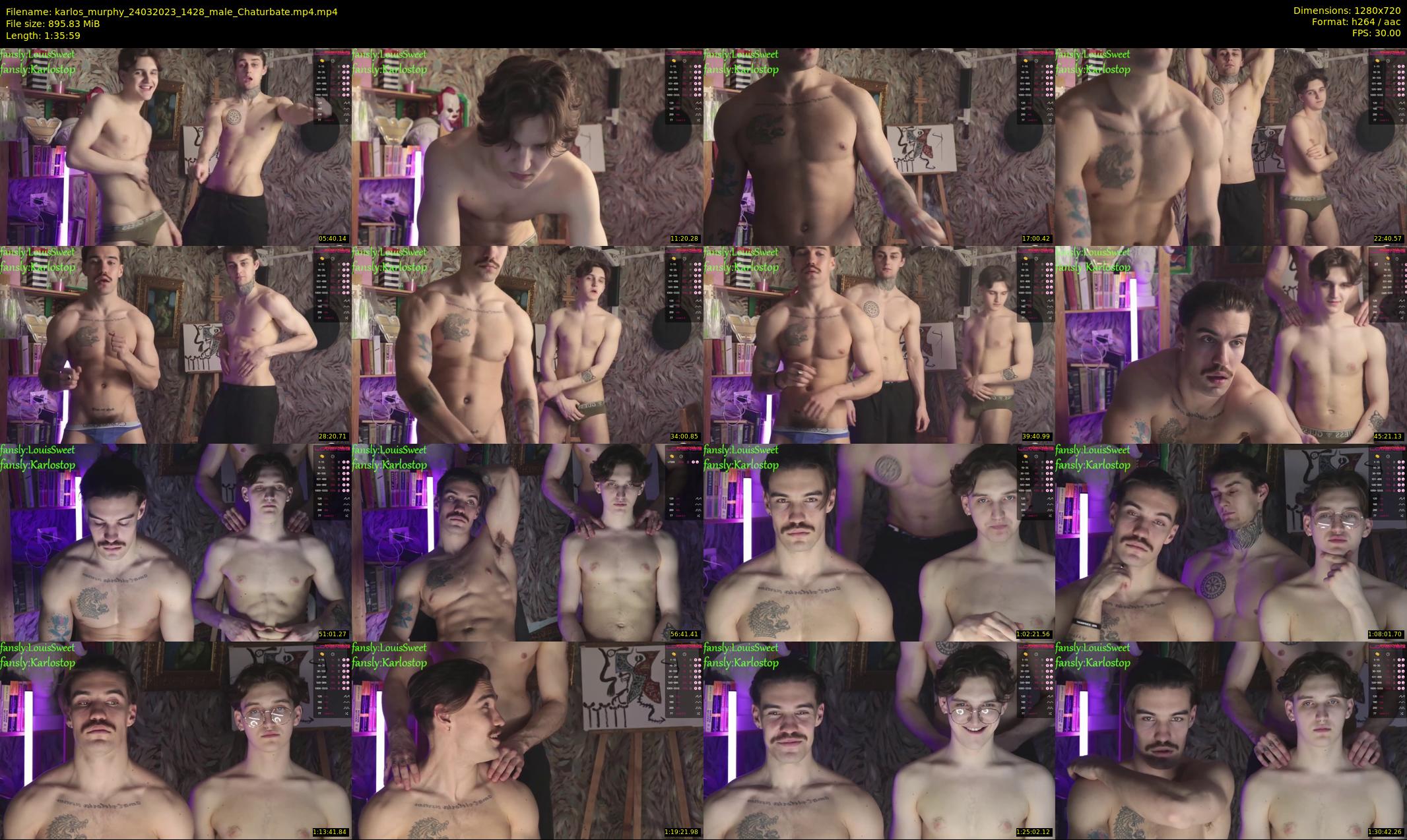 karlos_murphy — 96 minute Chaturbate male cam show recording, 720p, Mar 24, 2023