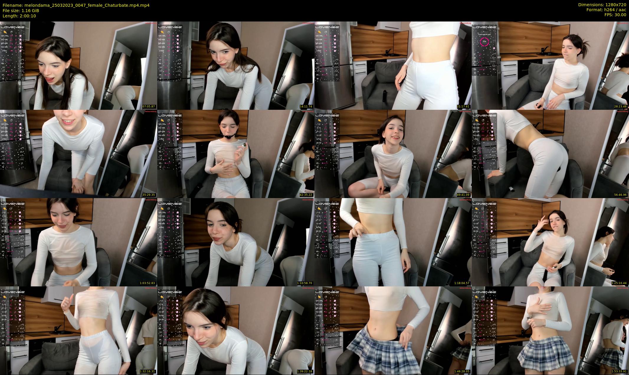 melondama — 121 minute Chaturbate female cam show recording, 720p, Mar 25, 2023