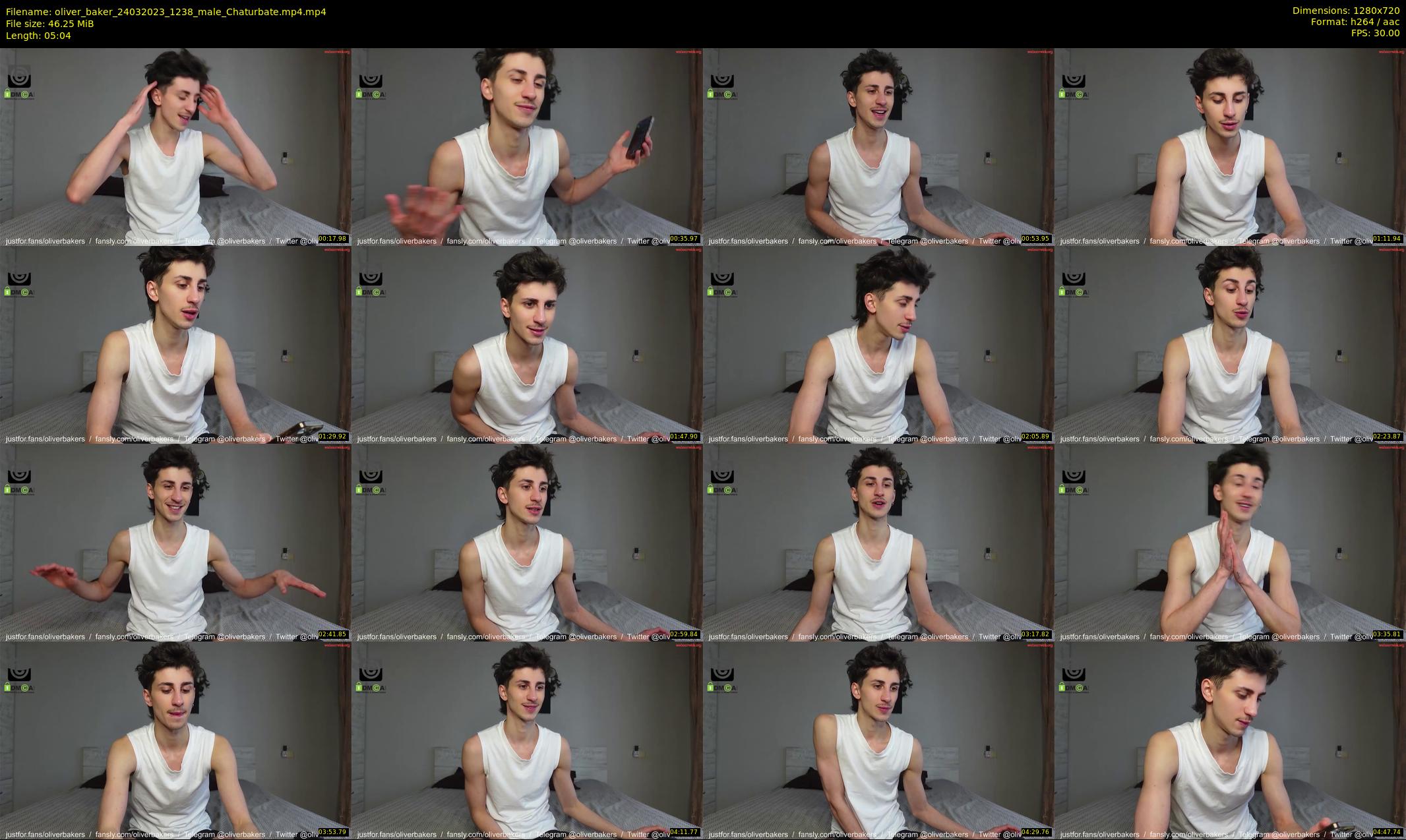 oliver_baker — 6 minute Chaturbate male cam show recording, 720p, Mar 24, 2023