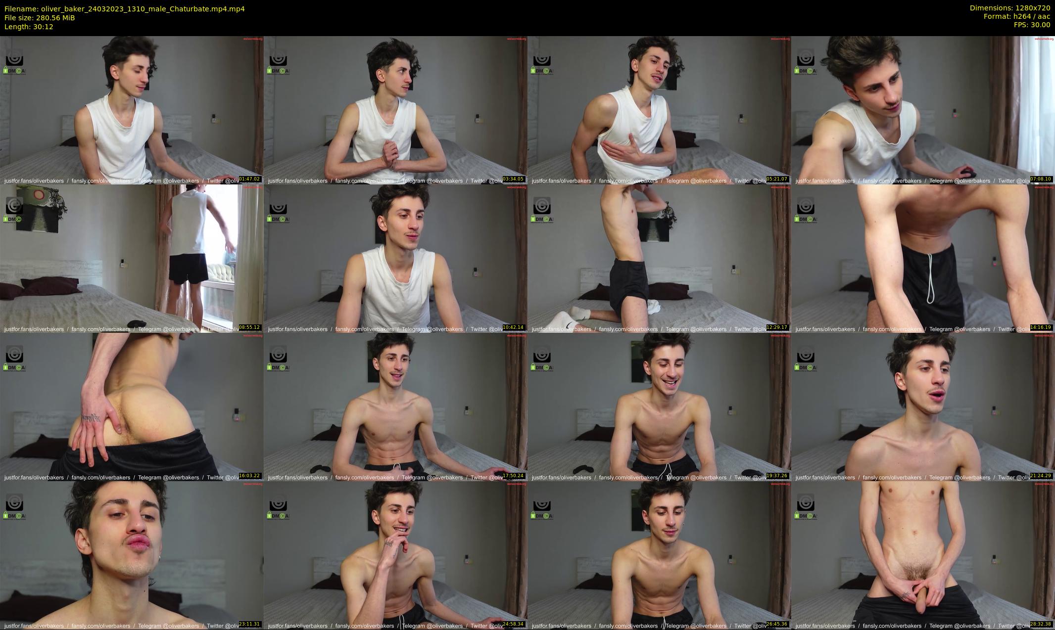 oliver_baker — 31 minute Chaturbate male cam show recording, 720p, Mar 24, 2023