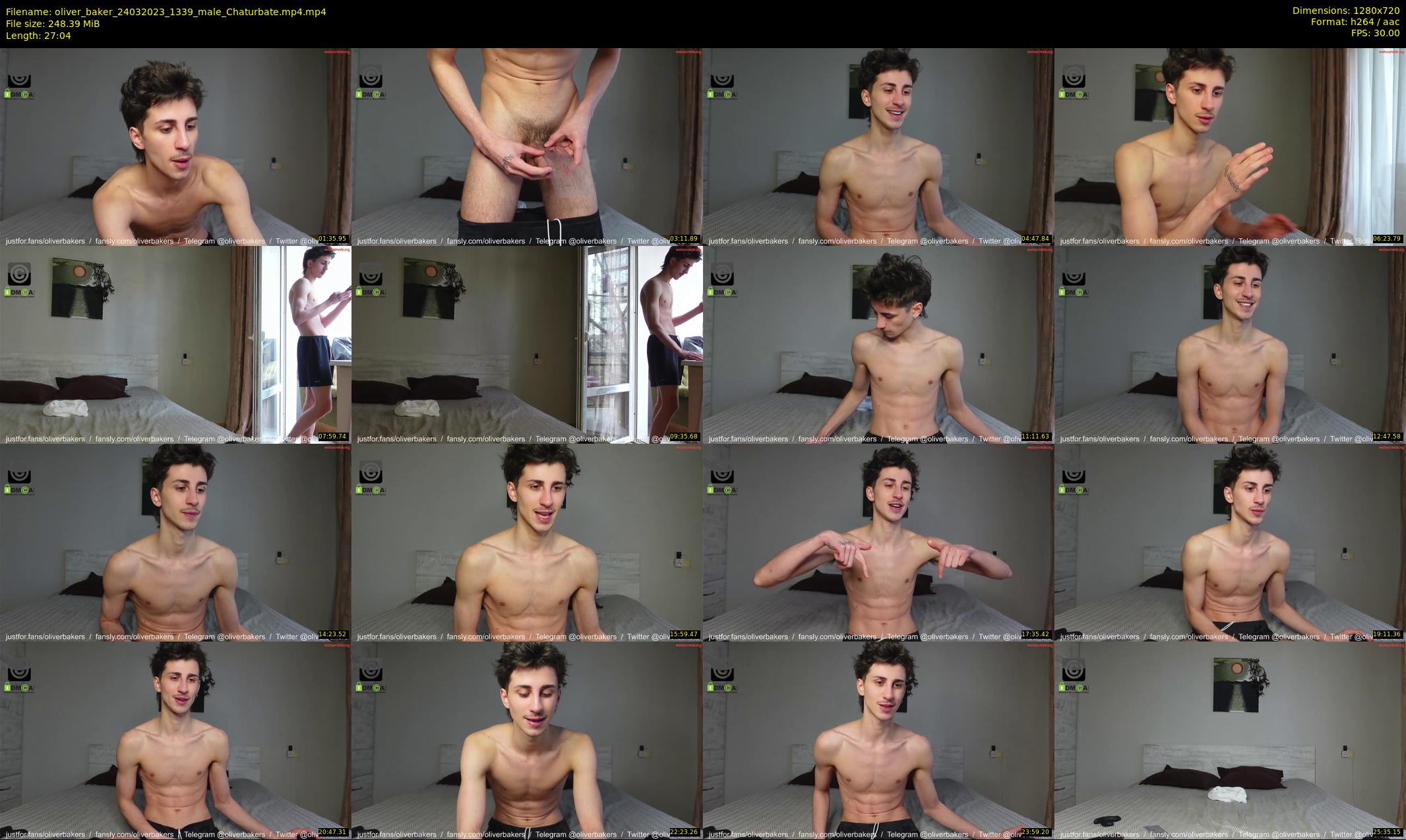 oliver_baker — 28 minute Chaturbate male cam show recording, 720p, Mar 24, 2023