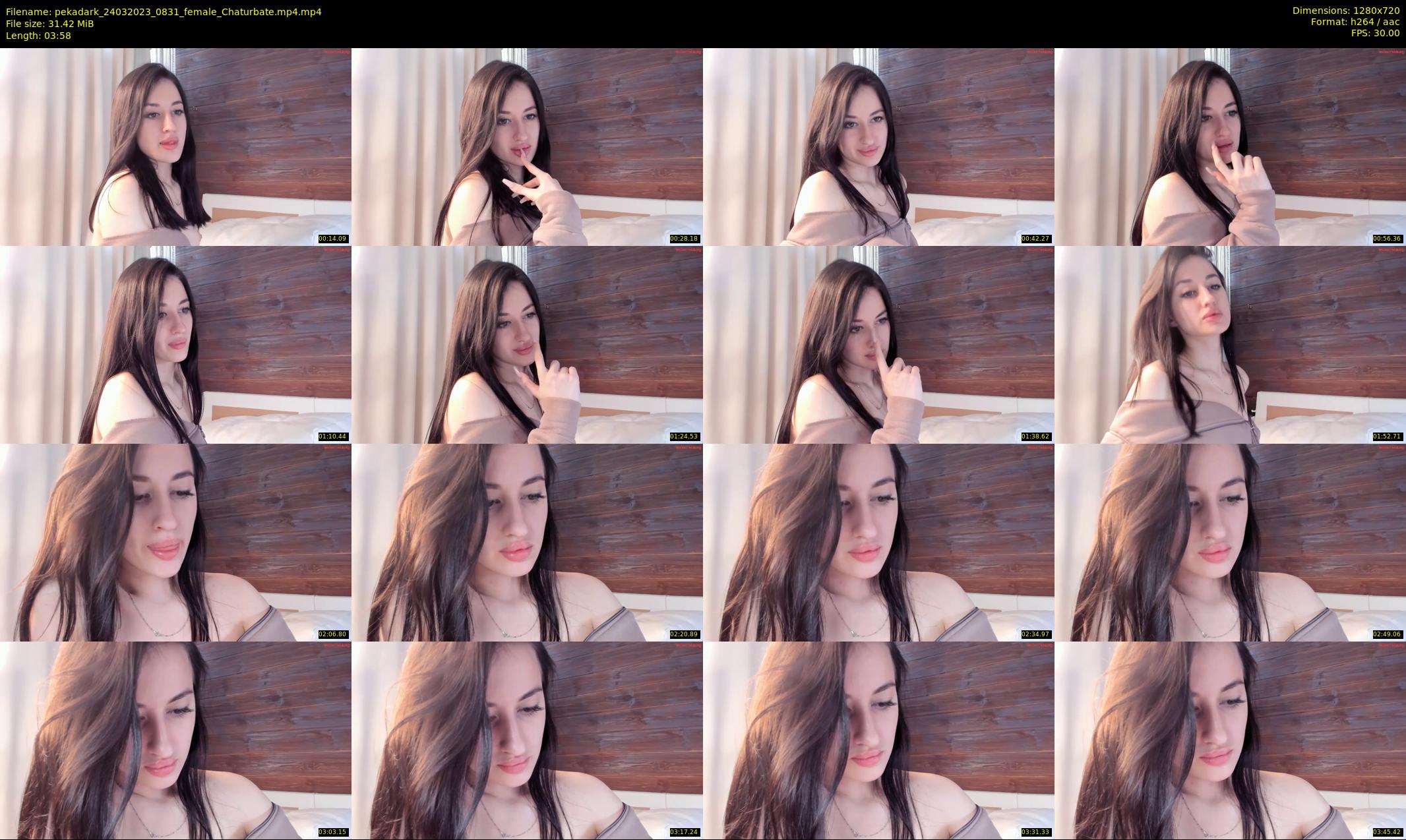pekadark — 4 minute Chaturbate female cam show recording, 720p, Mar 24, 2023