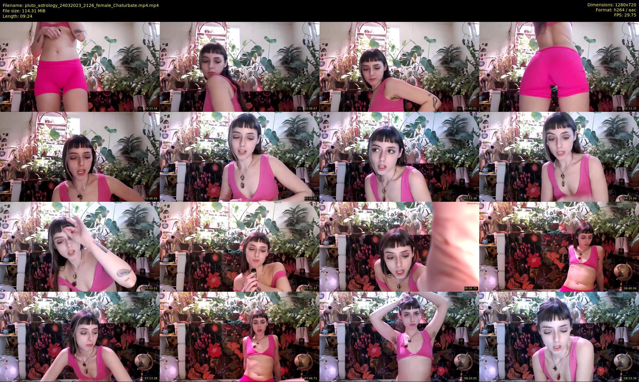 pluto_astrology — 10 minute Chaturbate female cam show recording, 720p, Mar 24, 2023