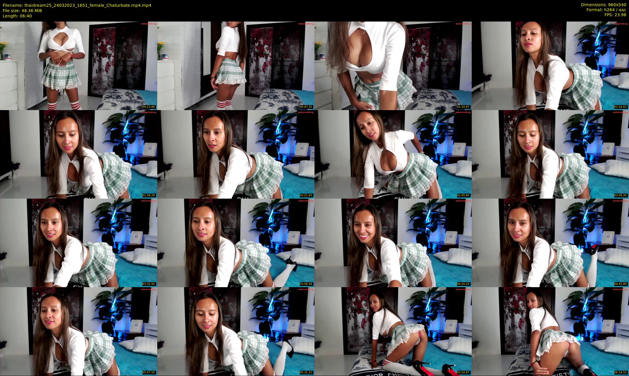 thaidream25 — 7 minute Chaturbate female cam show recording, 480p, Mar 24, 2023