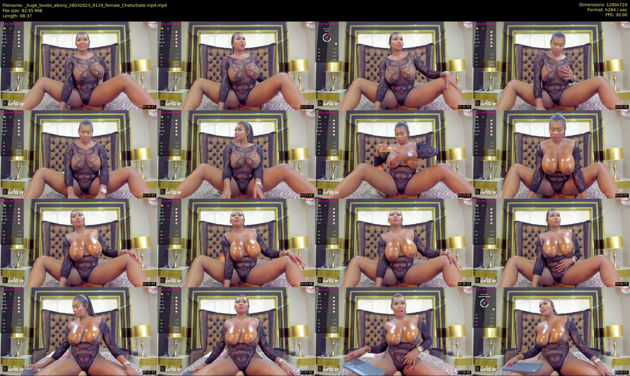 _huge_boobs_ebony — 9 minute Chaturbate female cam show recording, 720p, Mar 26, 2023